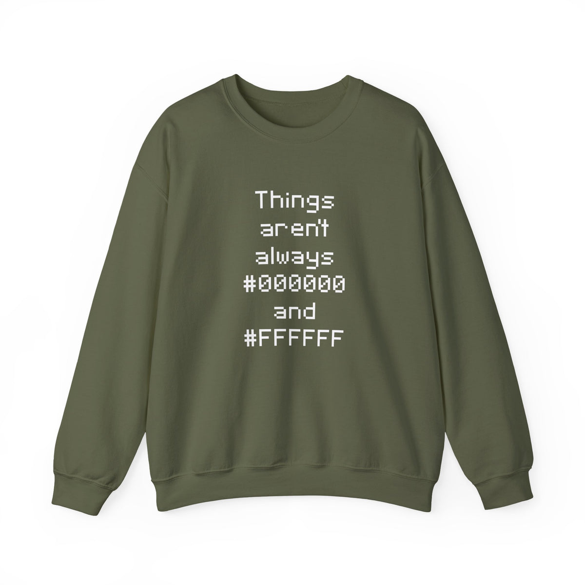 Black And White Sweatshirt