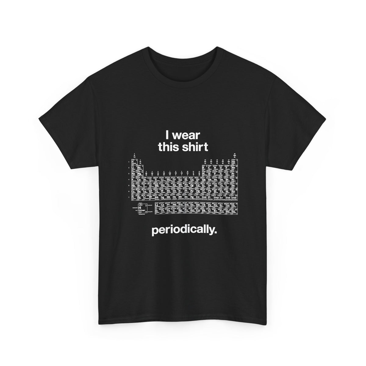 Monochrome Periodic Table