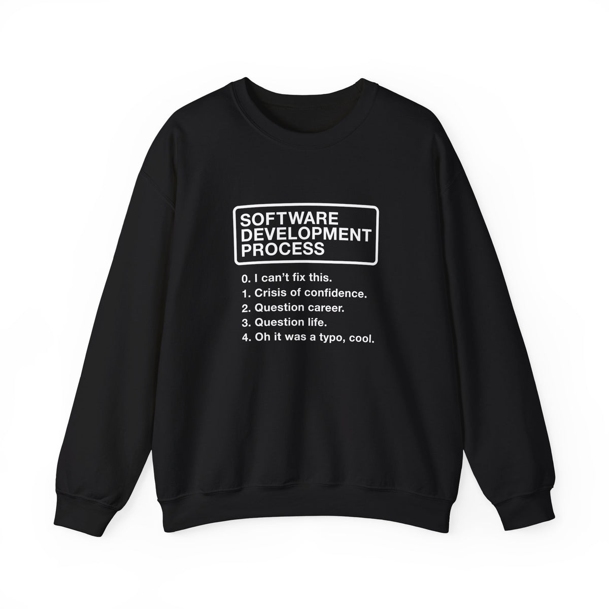 Software Development Process Sweatshirt