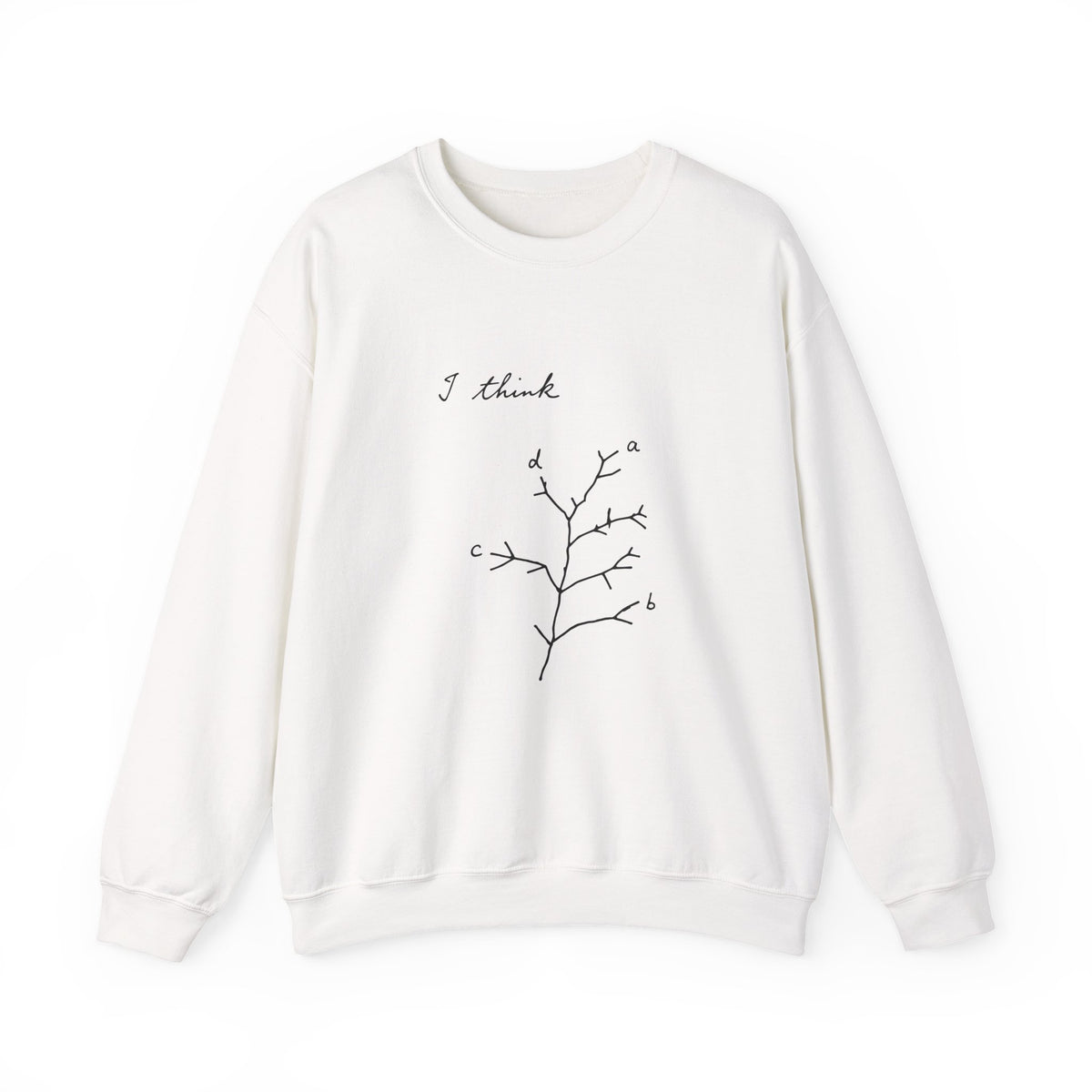 I Think - Darwin's Tree Of Life Sweatshirt