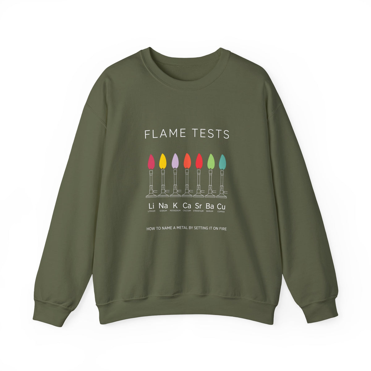 Flame Tests Sweatshirt
