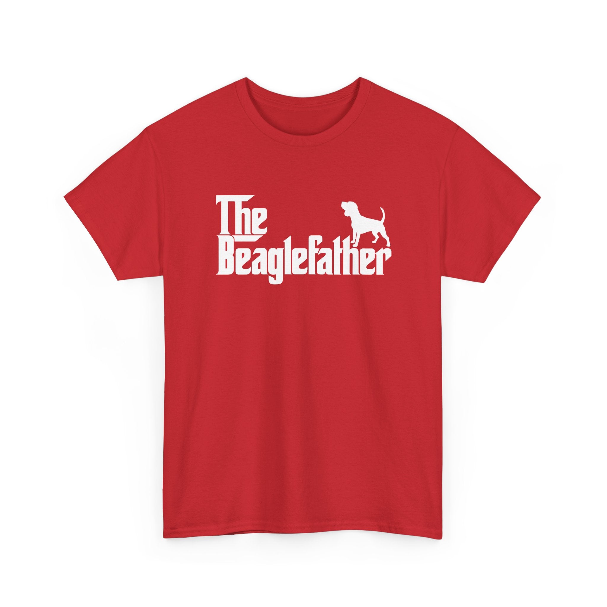 Funny Beagle Shirt The Beaglefather Beagle Dog Dad Gift - Unisex Regular Crewneck T-Shirt