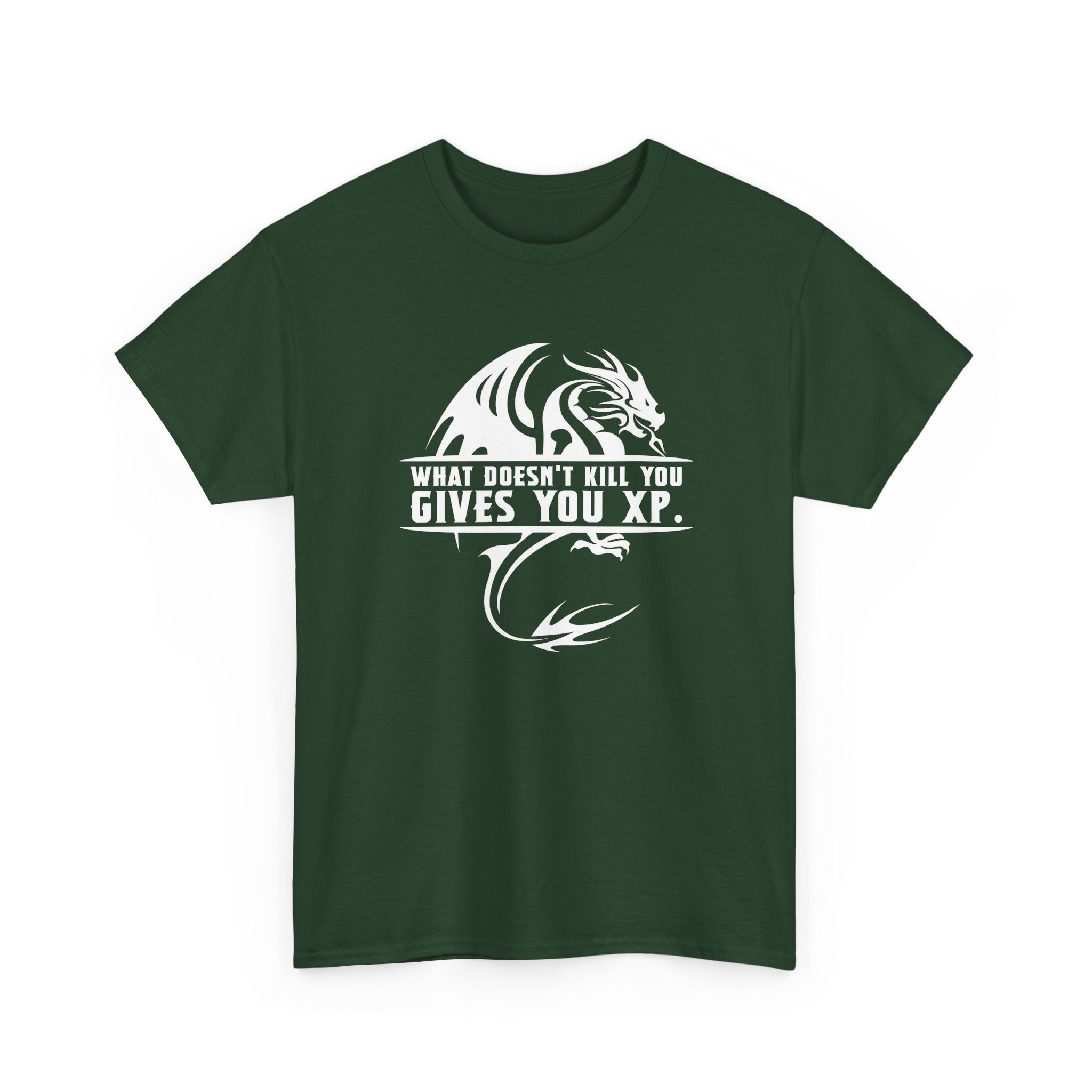 What Doesnt Kill You Gives You XP - Gamer Shirt - Regular Unisex Crewneck T-Shirt