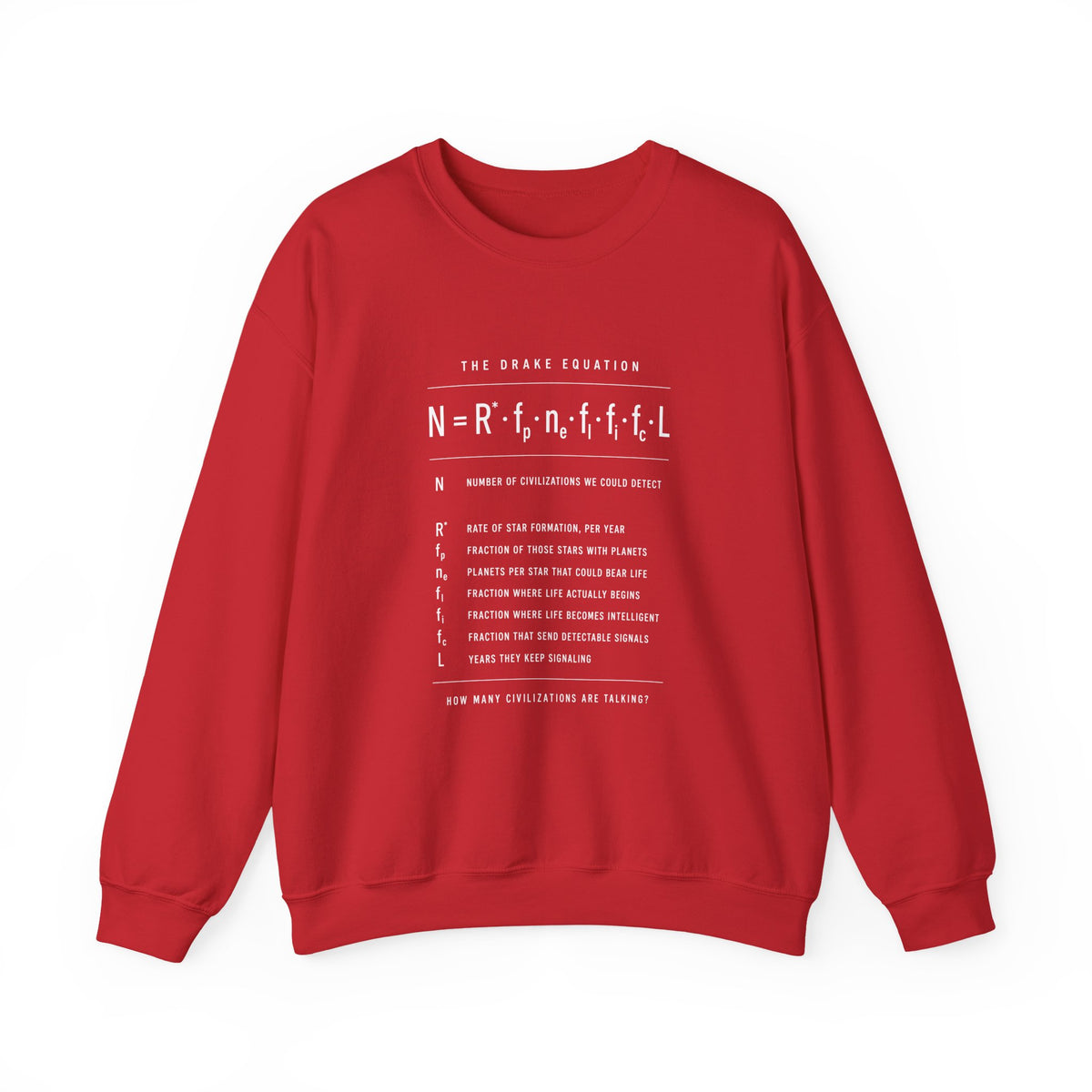 The Drake Equation Sweatshirt