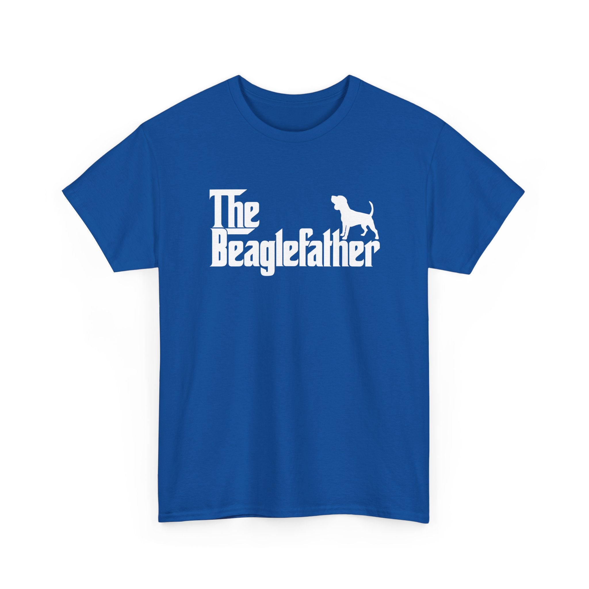 Funny Beagle Shirt The Beaglefather Beagle Dog Dad Gift - Unisex Regular Crewneck T-Shirt