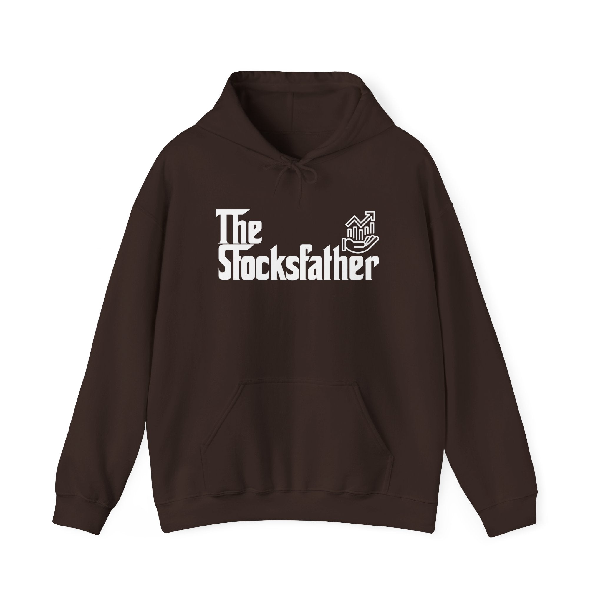 The Stocksfather Hoodie - Stock Market Dad Gift - Unisex Hooded Sweatshirt