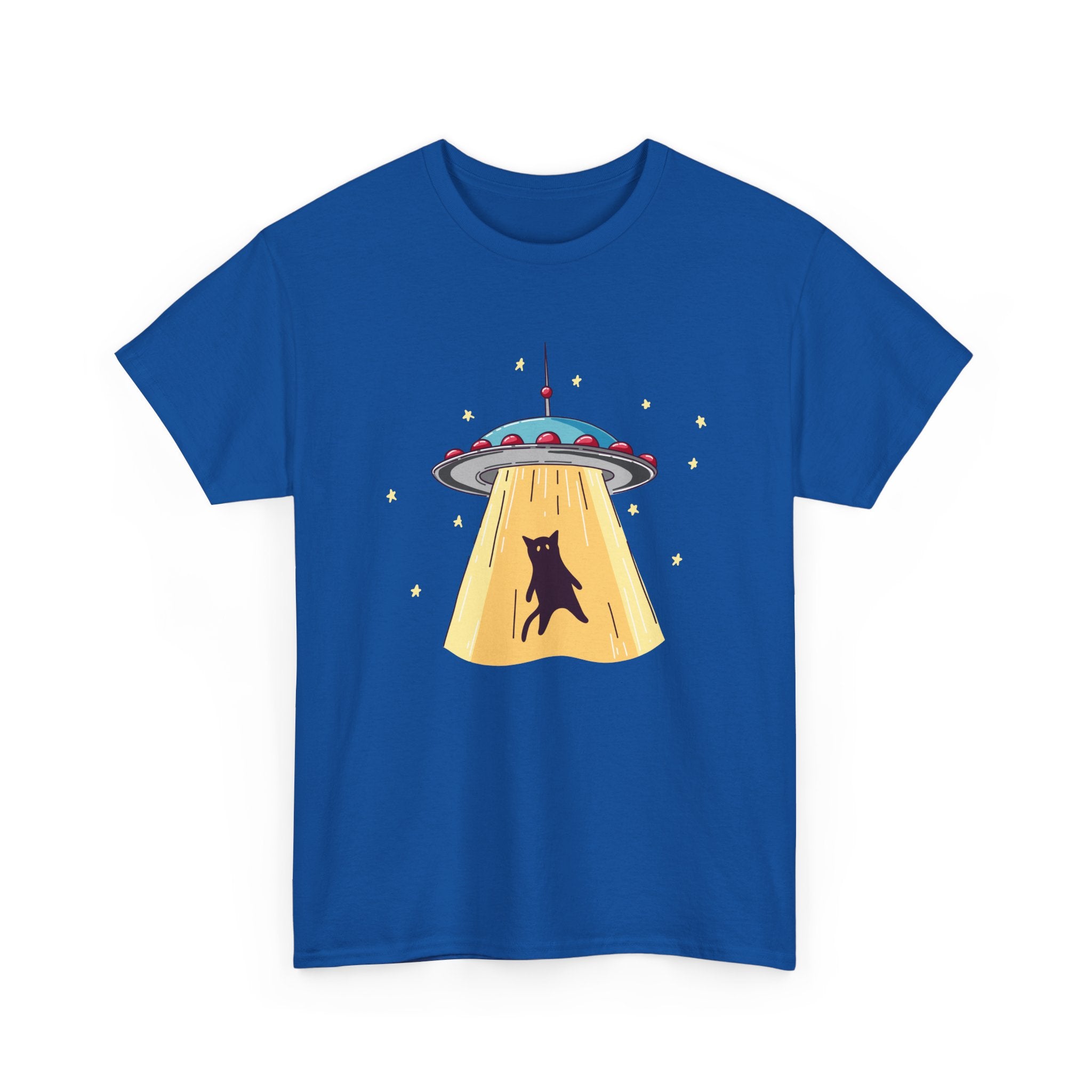 Cat Ufo Abduction - Ufo Shirt -  Unisex Regular Crewneck T-Shirt