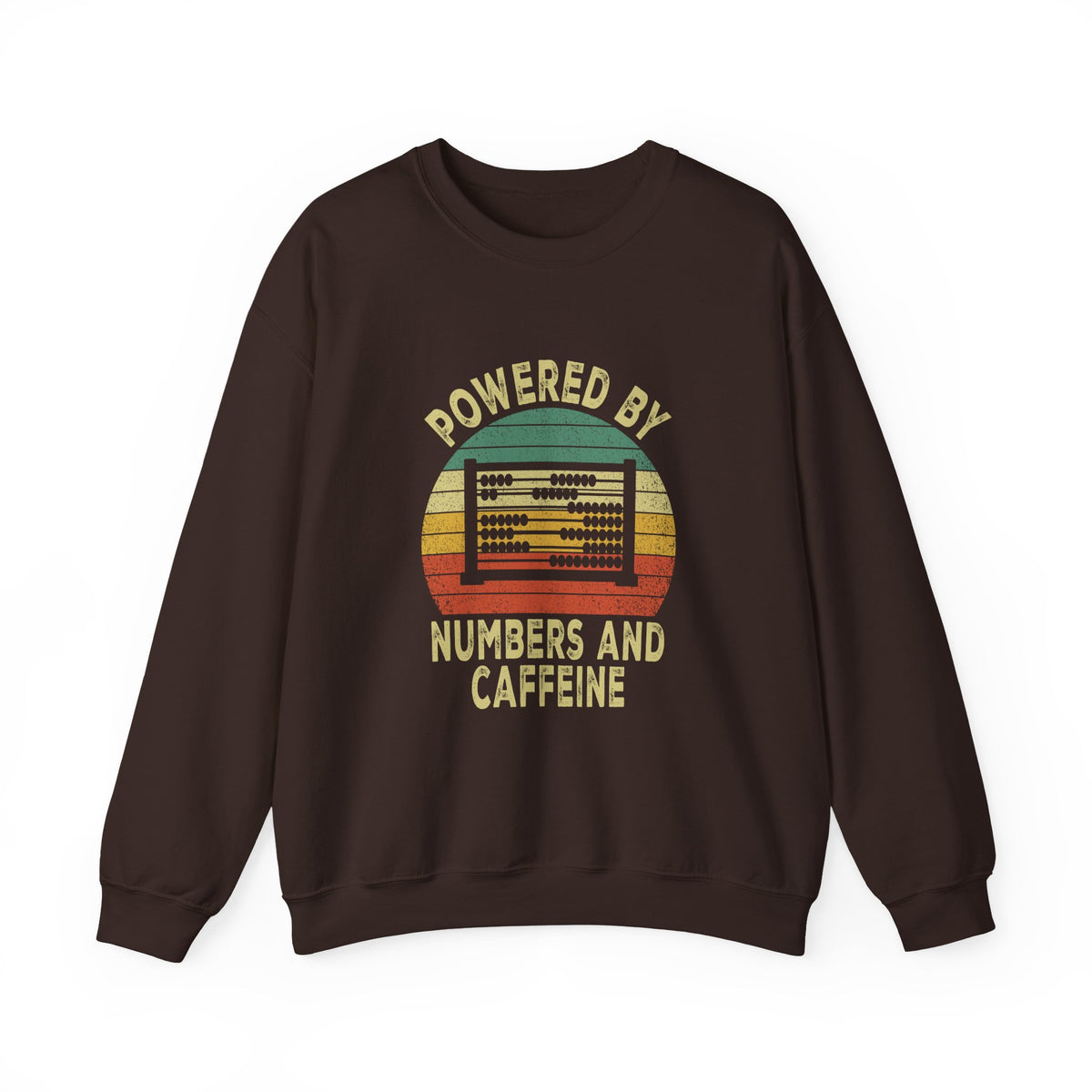Powered By Numbers And Caffeine Sweatshirt