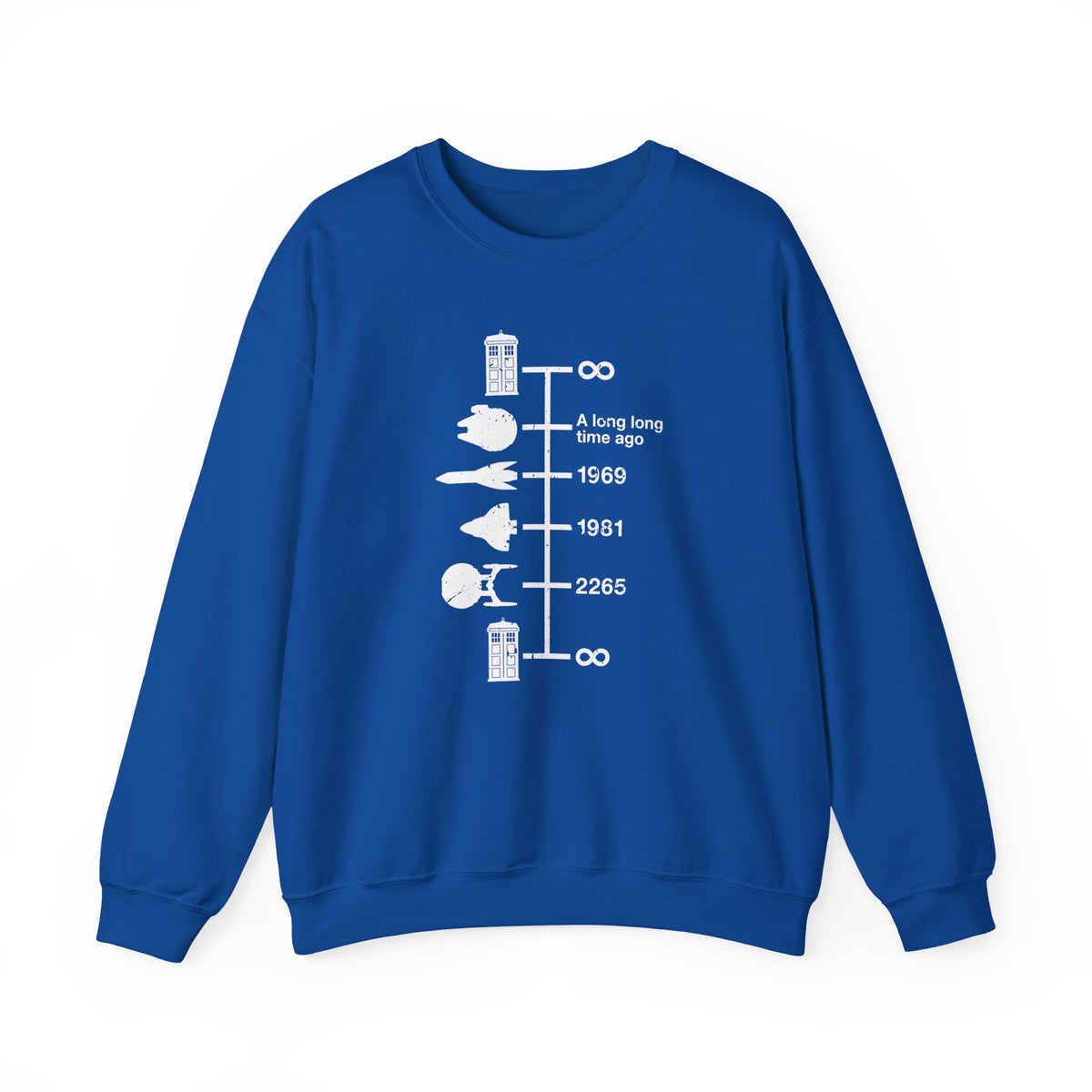 Spaceships Timeline Sweatshirt