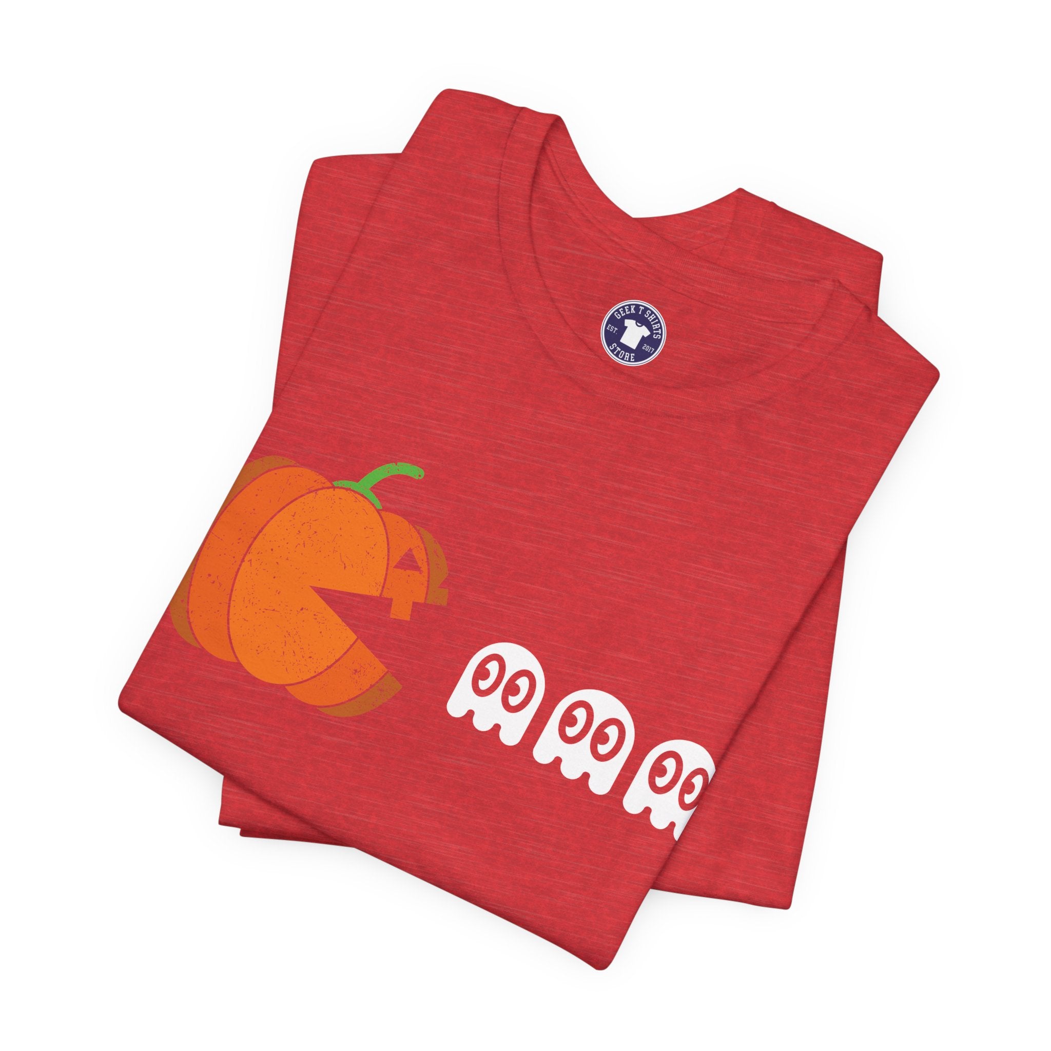 Halloween Retro Gamer - Premium Unisex Crewneck T-Shirt
