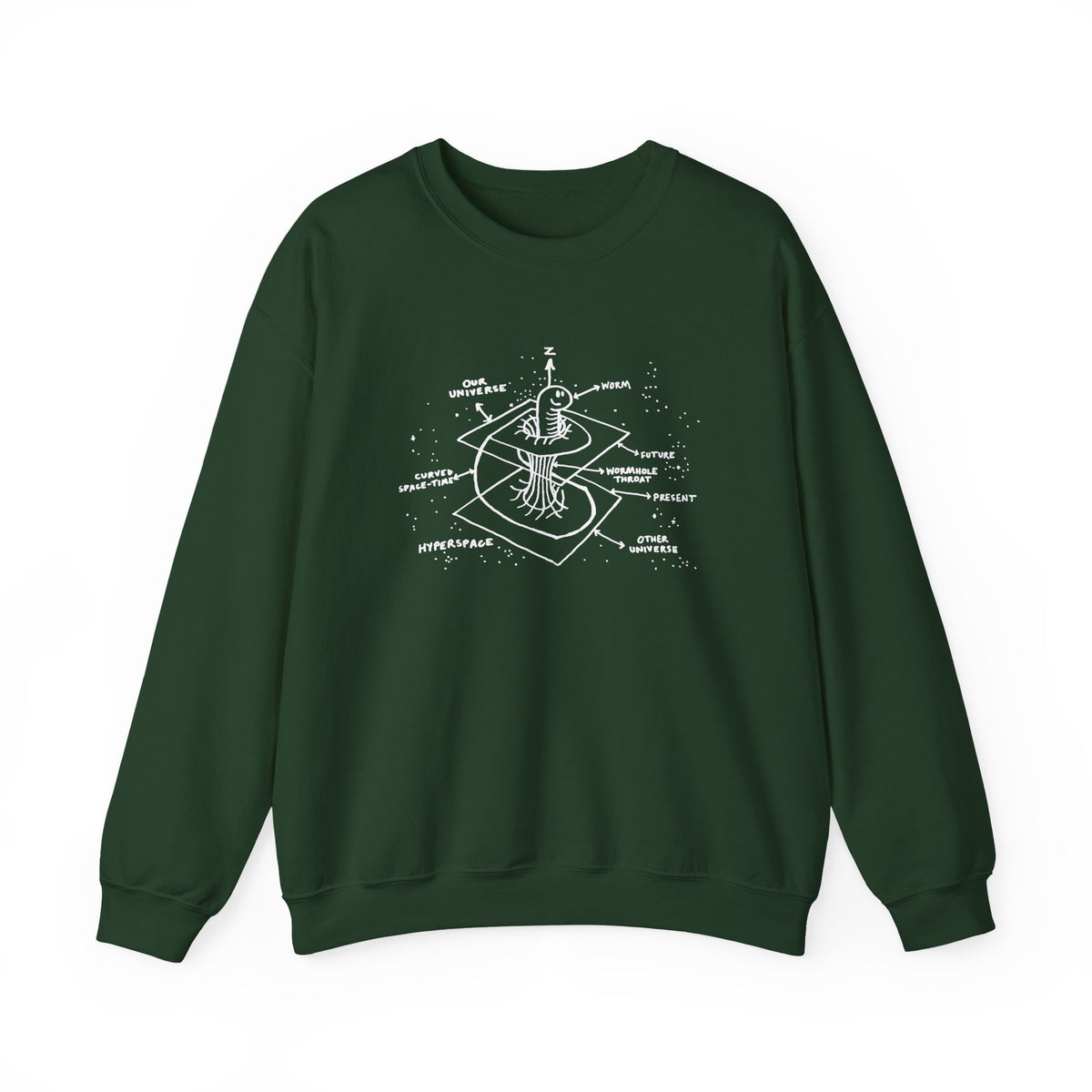 Time Warp Physics Wormhole Sweatshirt