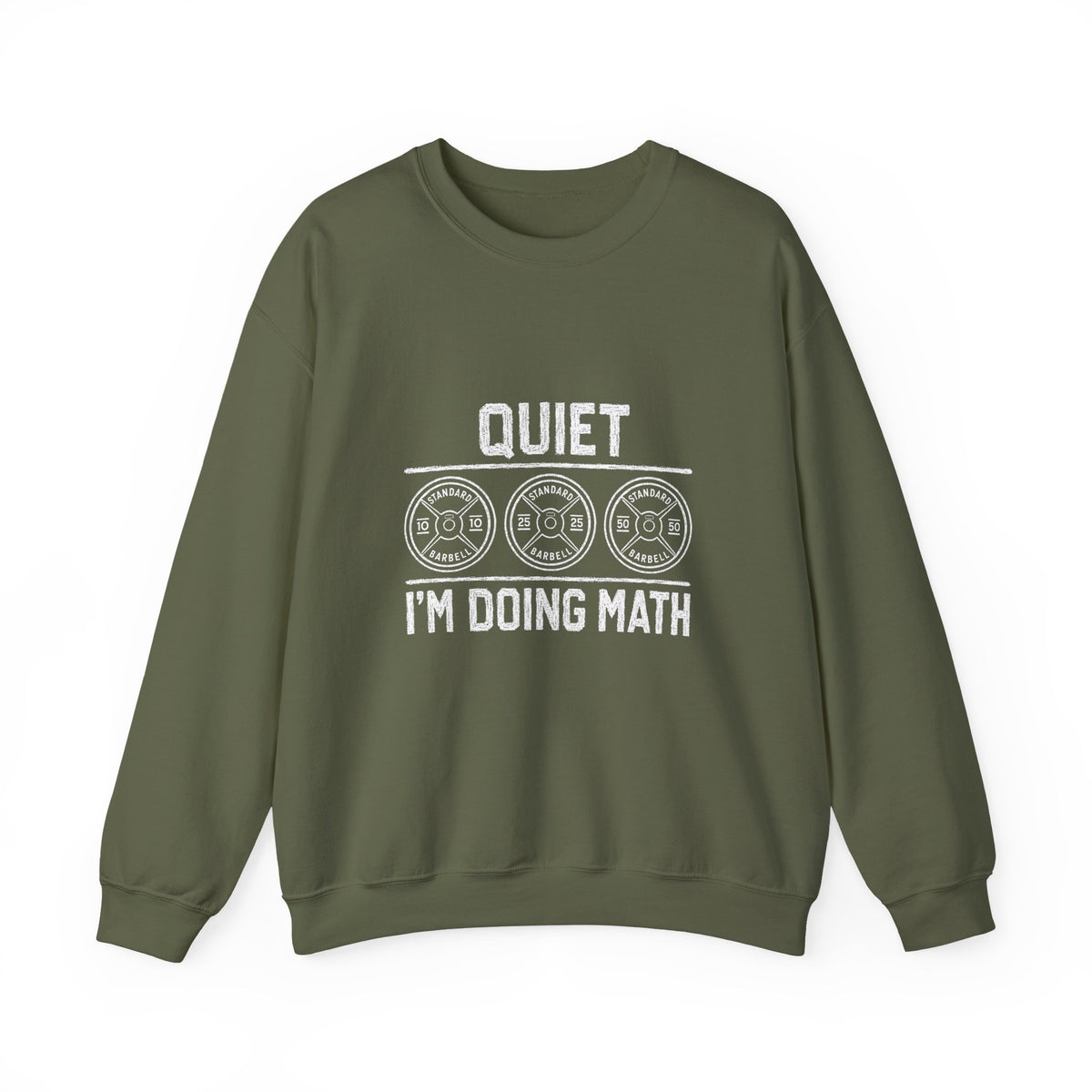 Quiet, I'm Doing Math Sweatshirt