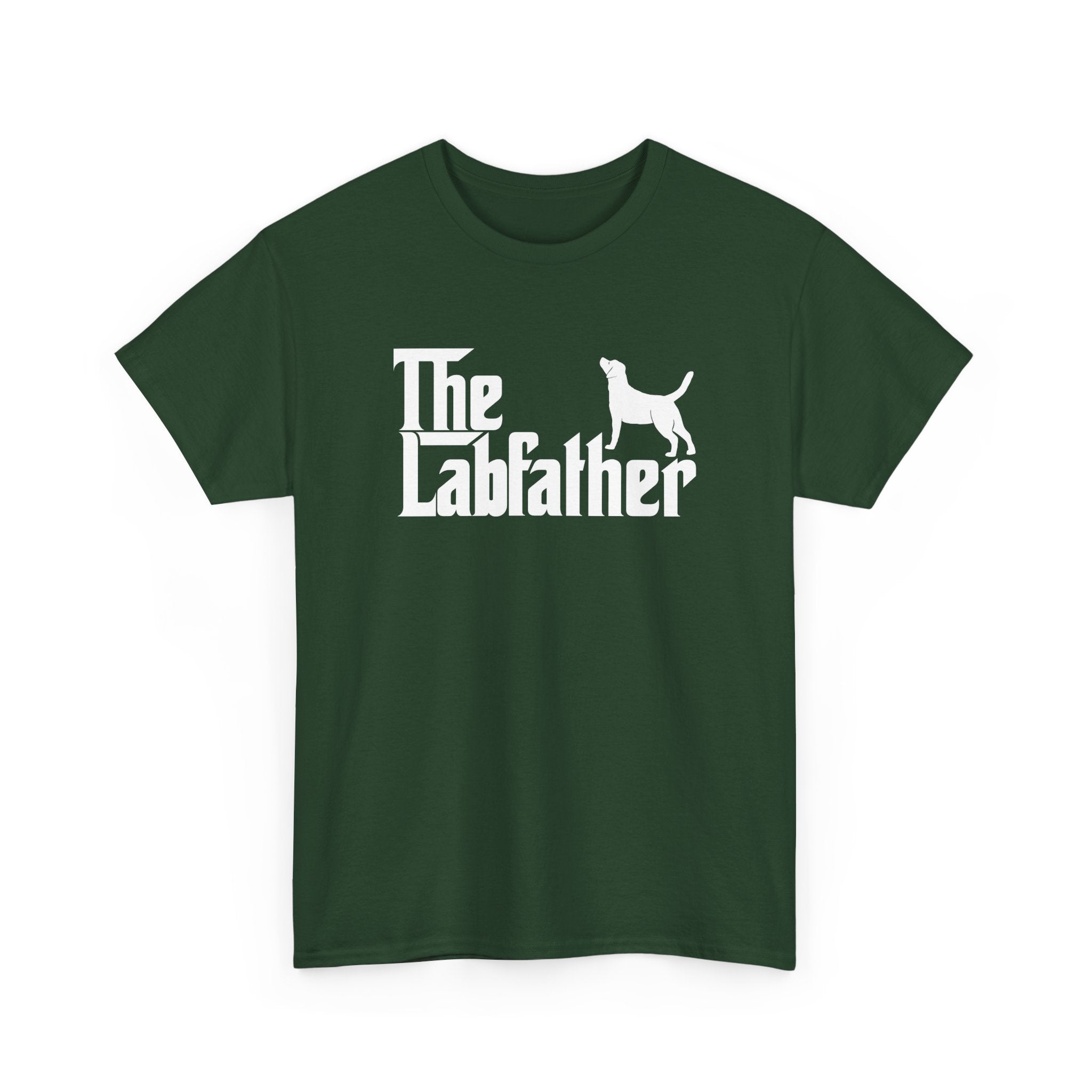 Funny Labrador Shirt The Labfather Dog Dad Gift - Unisex Regular Crewneck T-Shirt