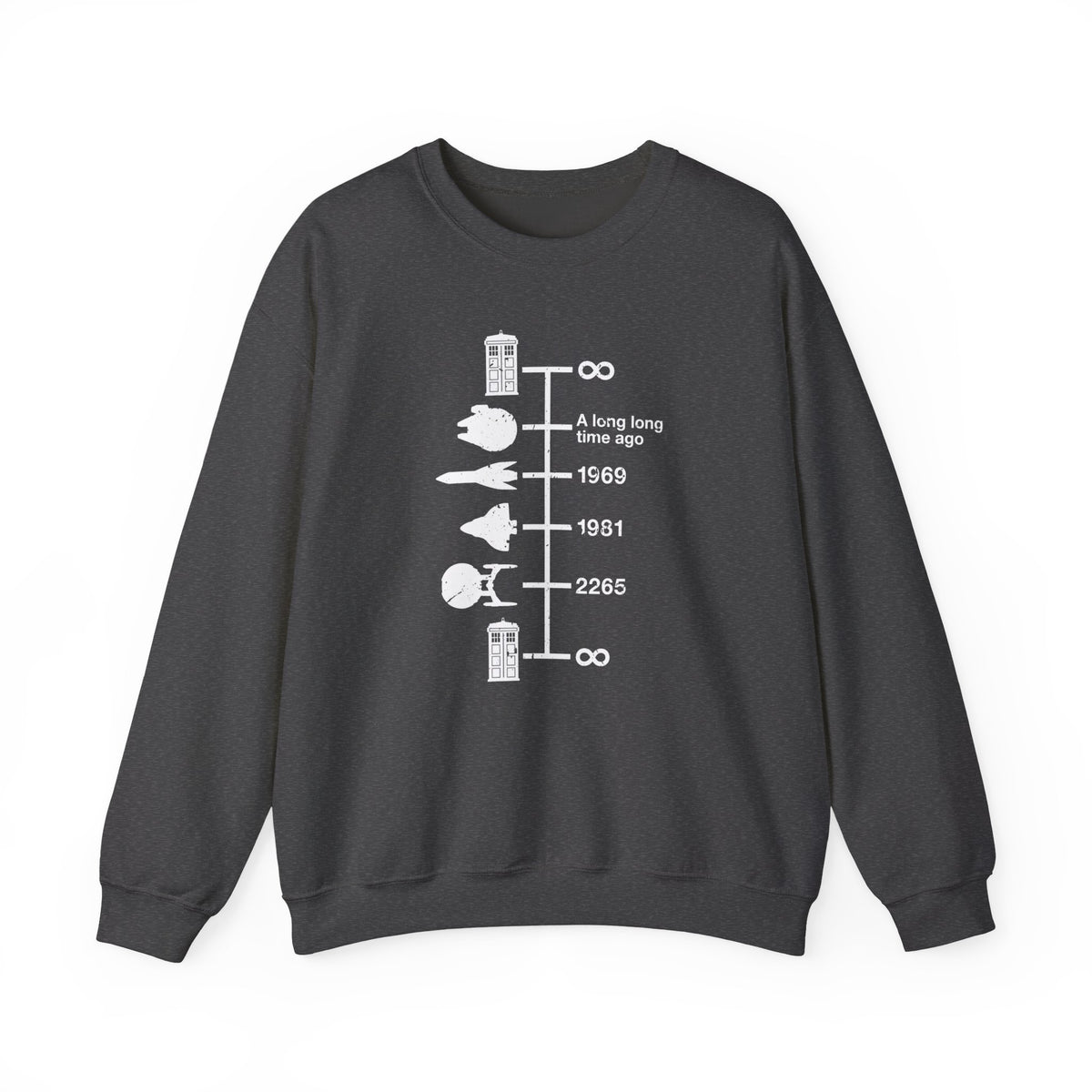 Spaceships Timeline Sweatshirt