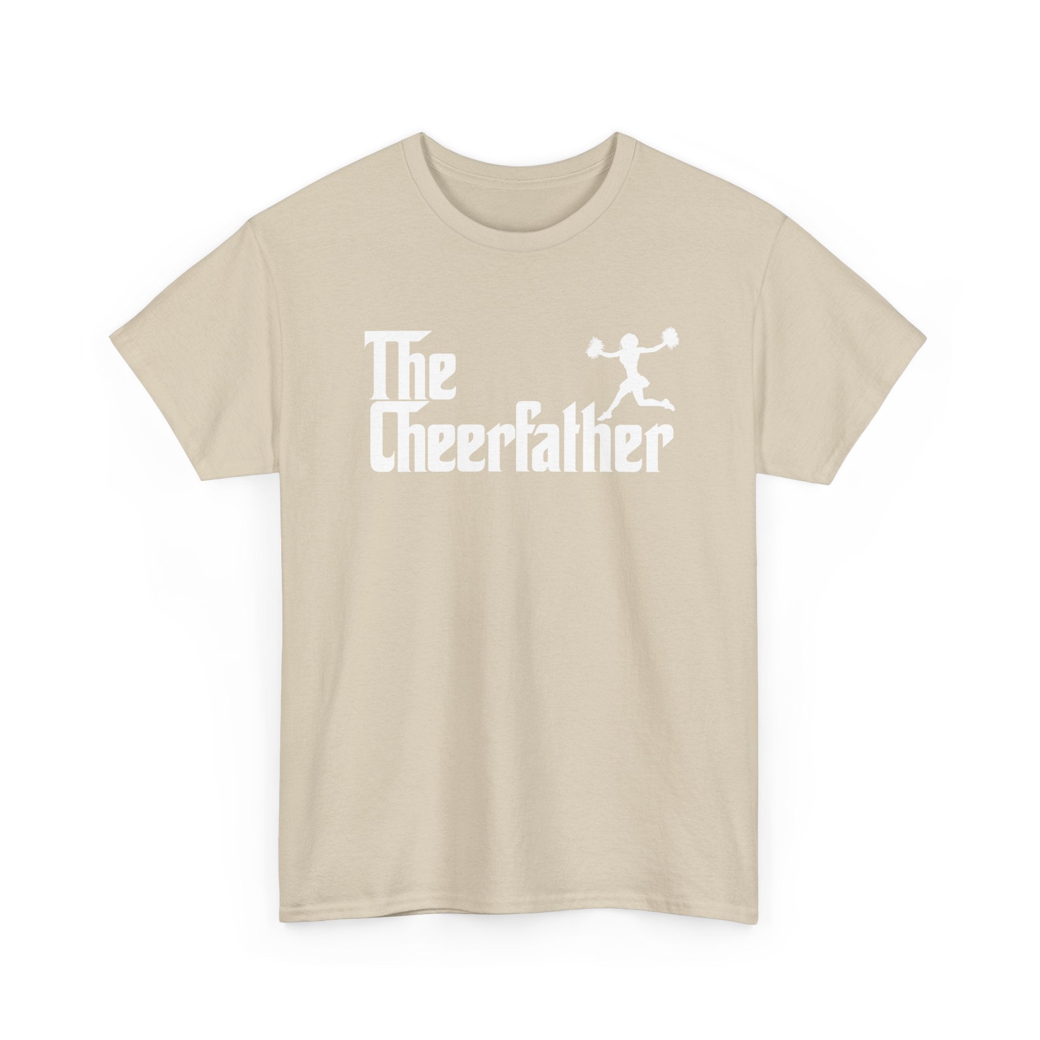 Funny Cheer Dad Shirt The Cheerfather Cheerleader Father Gift - Unisex Regular Crewneck T-Shirt