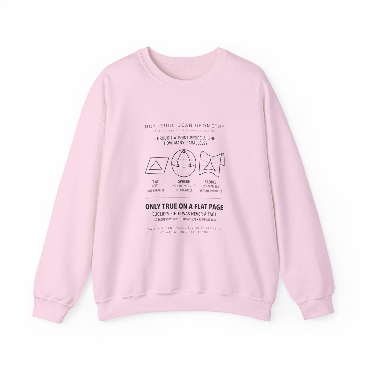 Non-Euclidean Geometry Sweatshirt