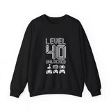 Level 40 Unlocked Neon Edition Sweatshirt