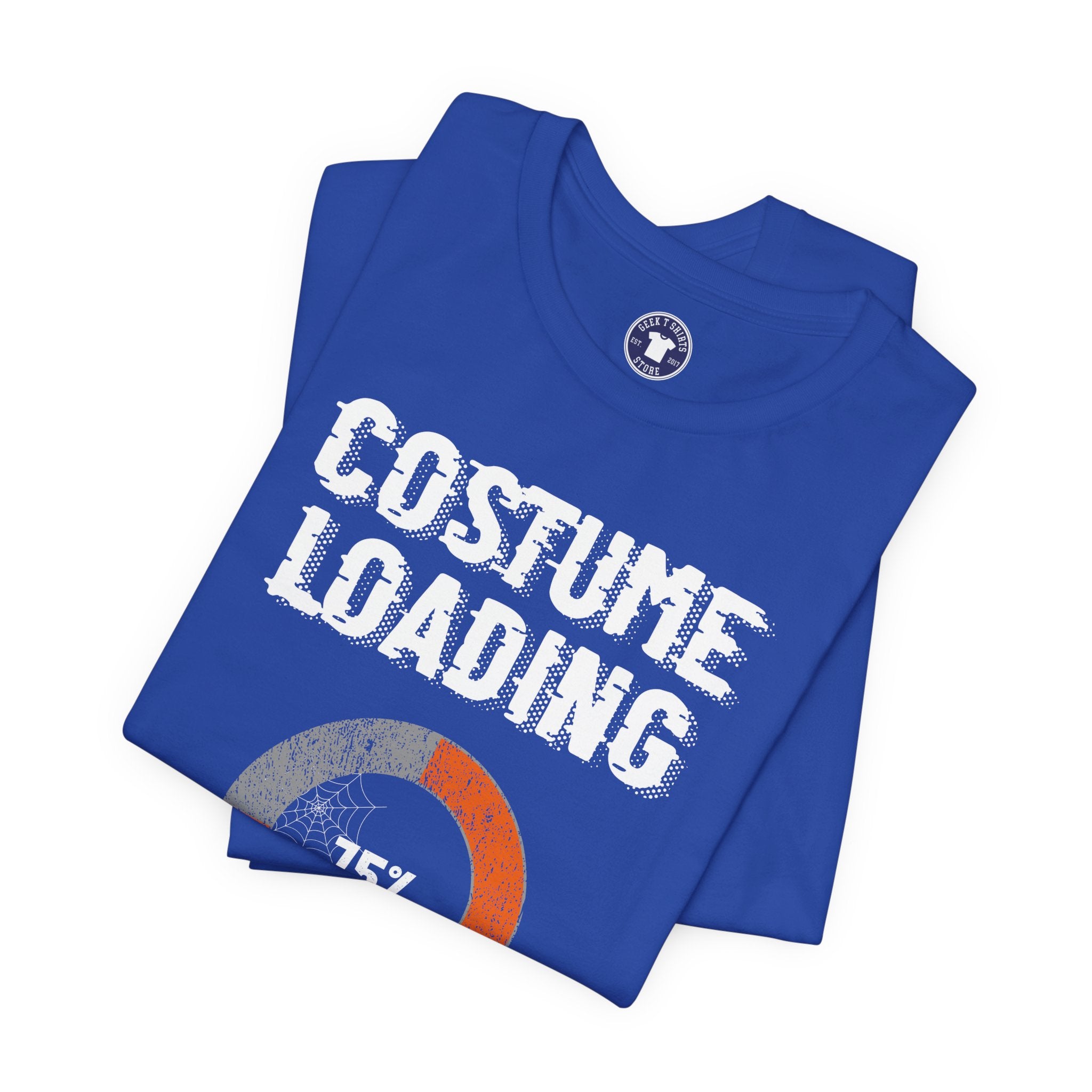 Costume Loading Funny Halloween - Premium Unisex Crewneck T-Shirt