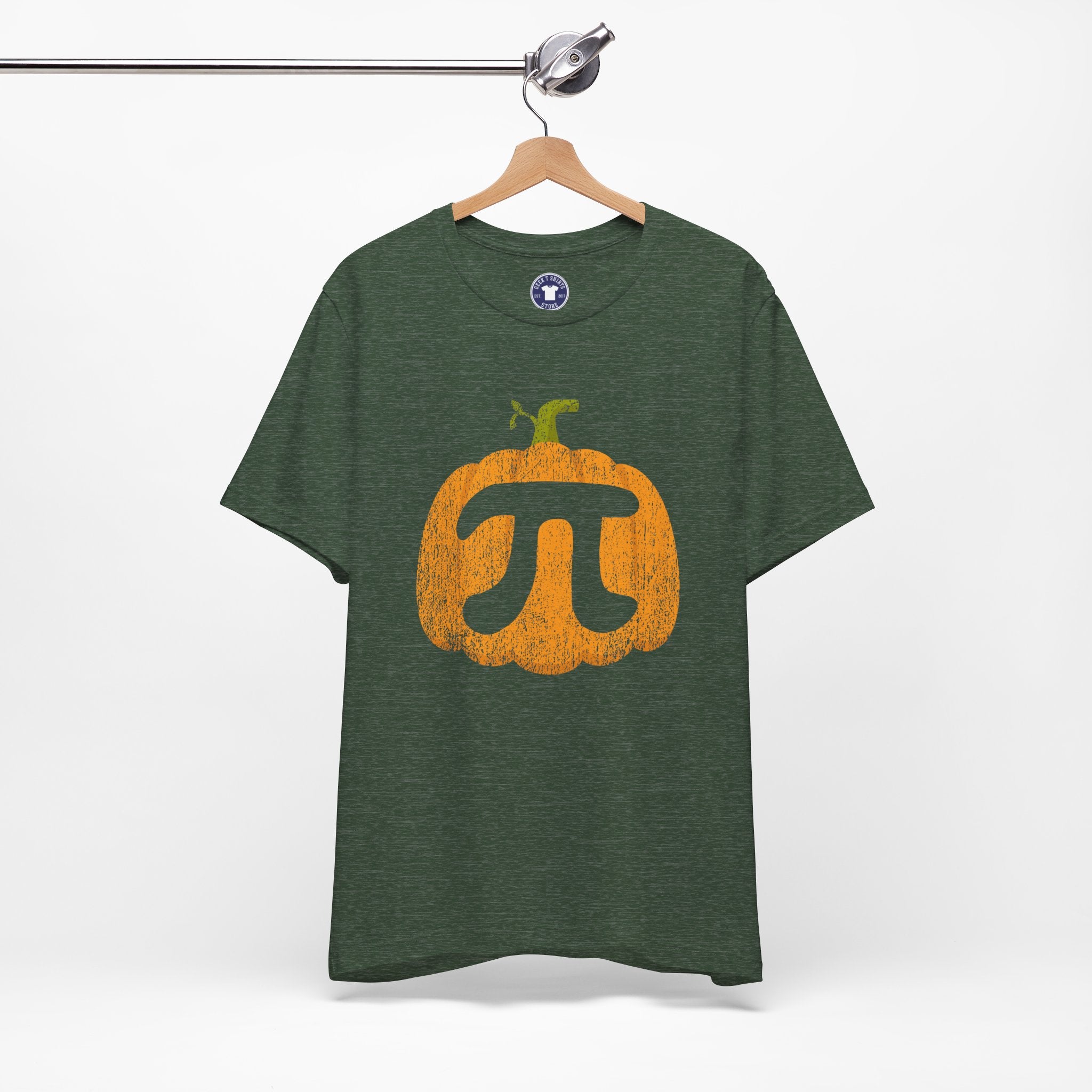 Pumpin Pii Math Halloween - Premium Unisex Crewneck T-Shirt