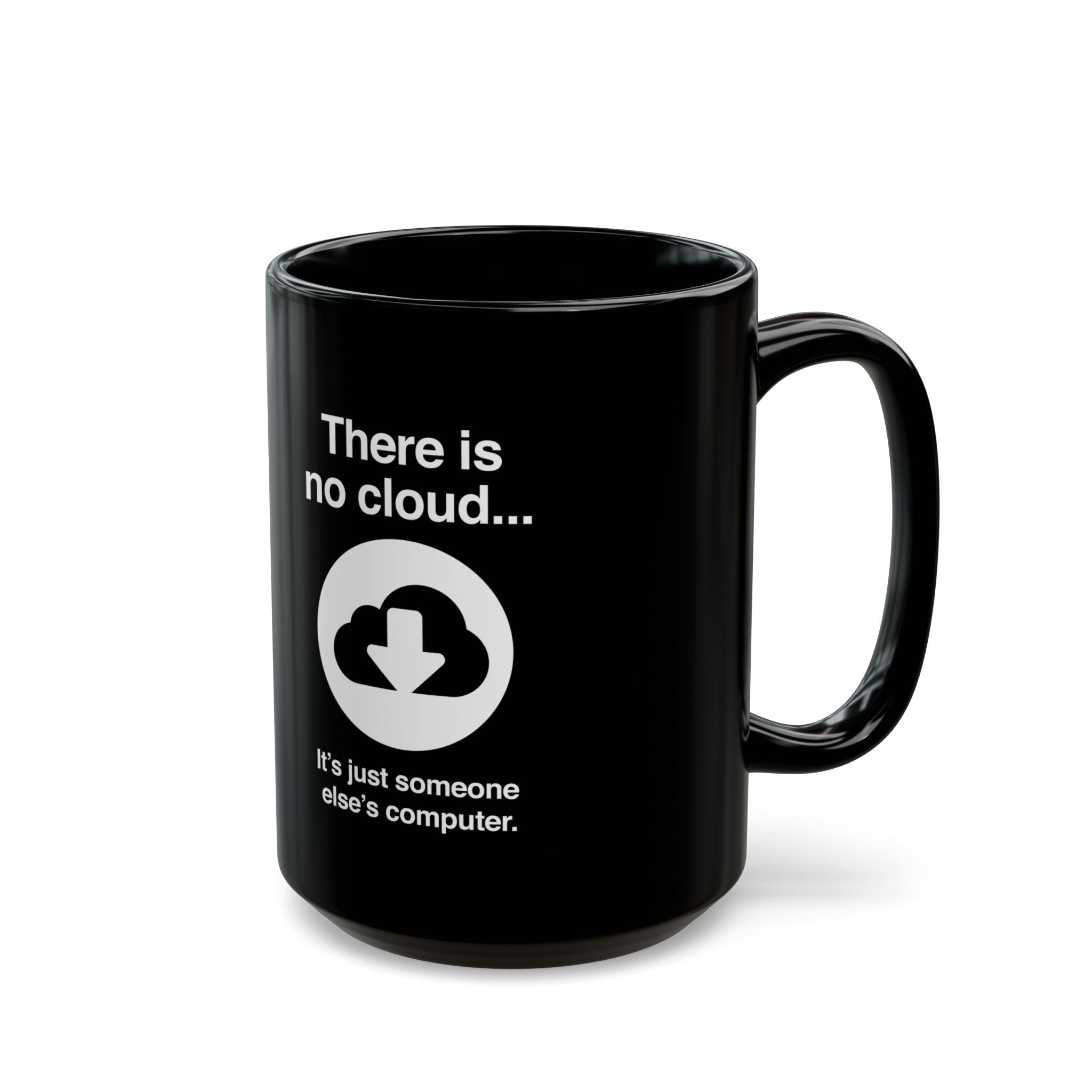 Programmer Noun - Black Glossy Mug