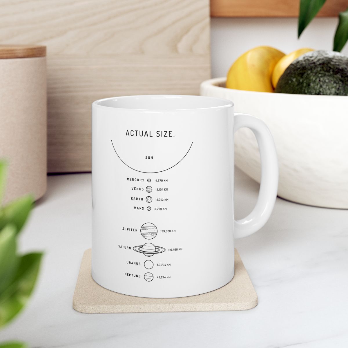 Actual Size Mug context-4