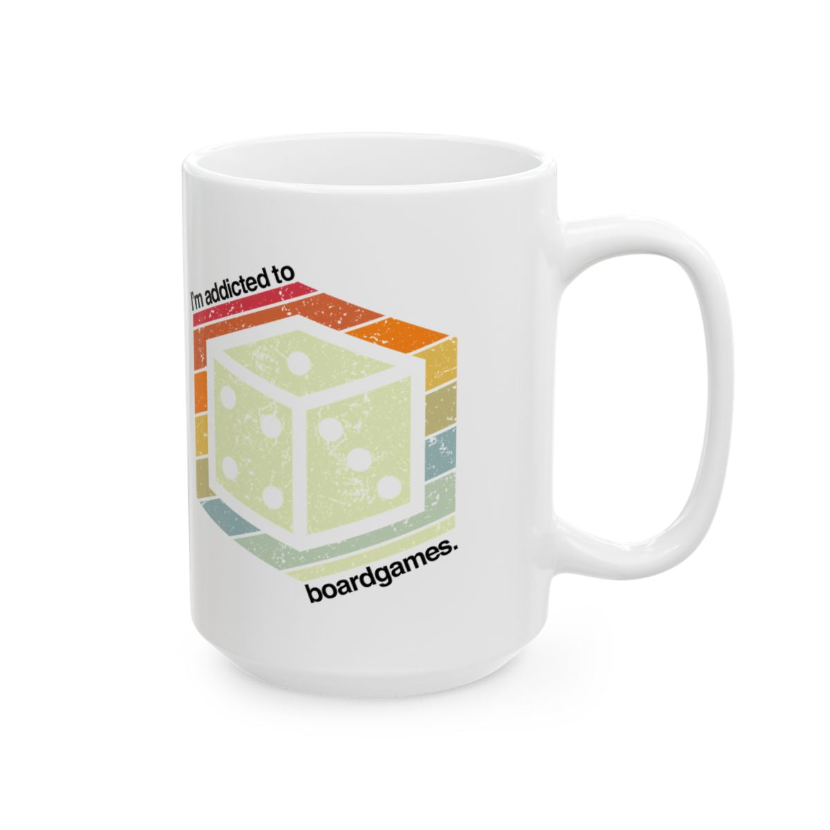 Addicted To Board Games Mug right #Size_15oz
