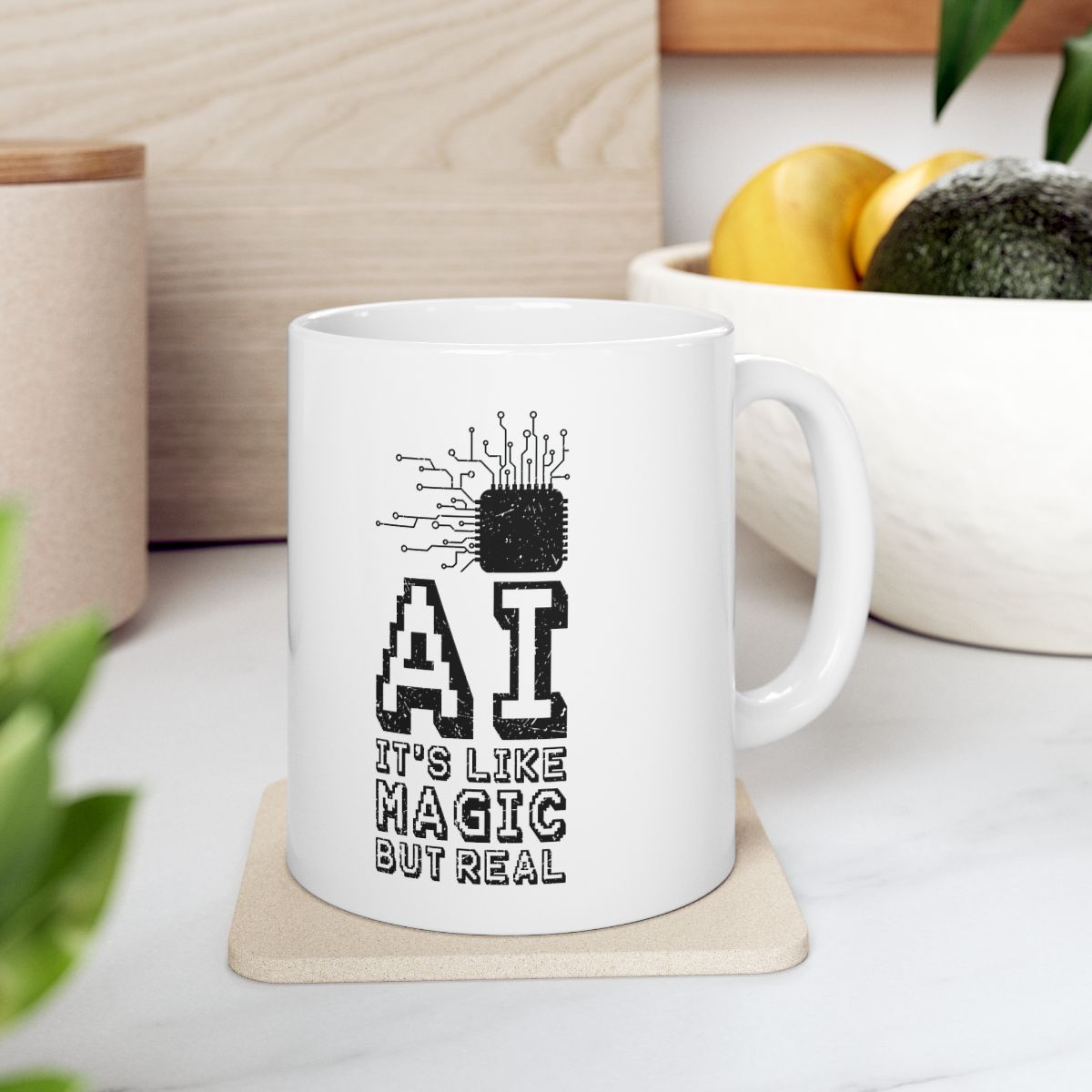 AI Like Magic But Real Mug context-4