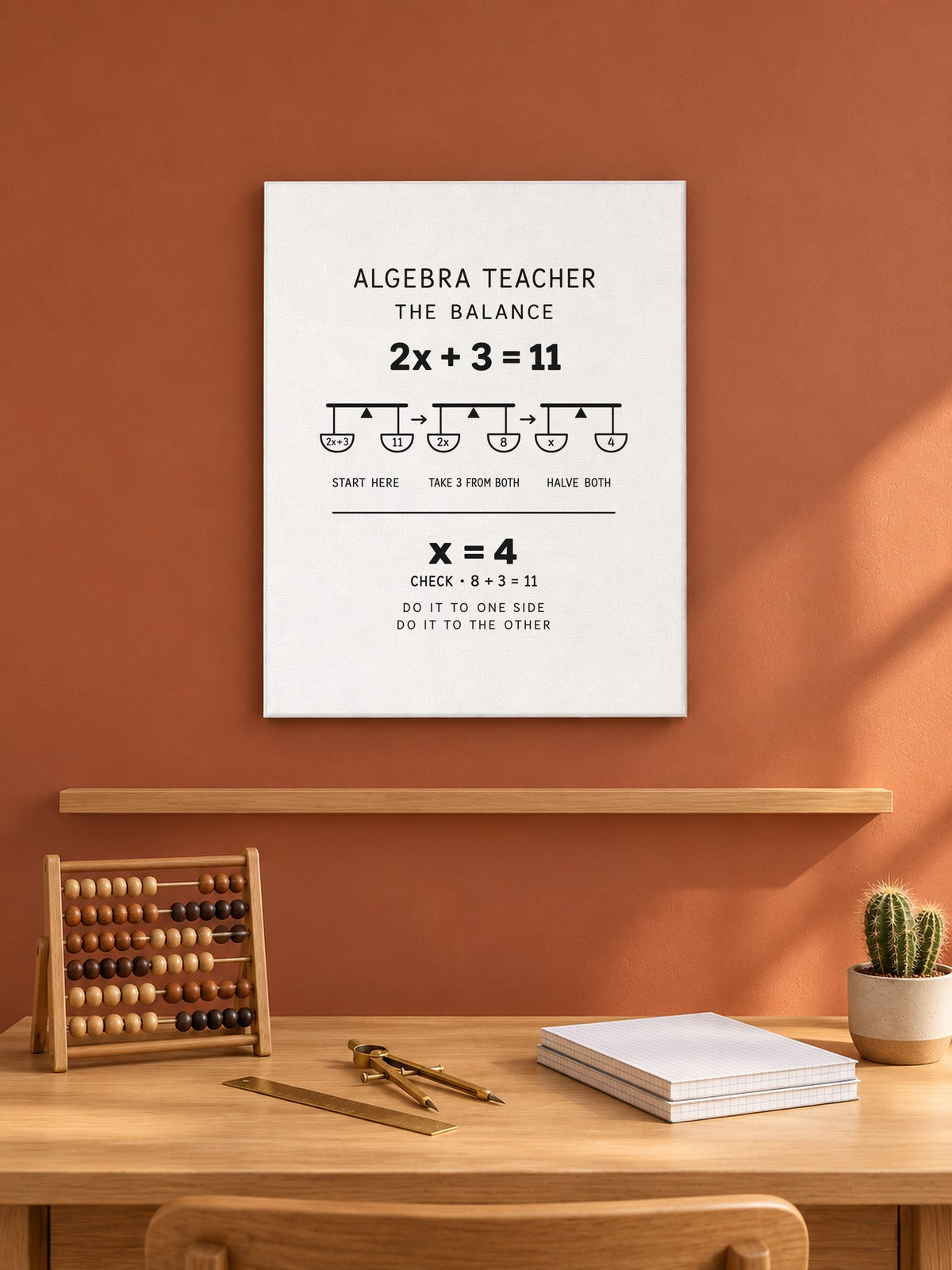 Algebra Teacher Canvas in a classroom