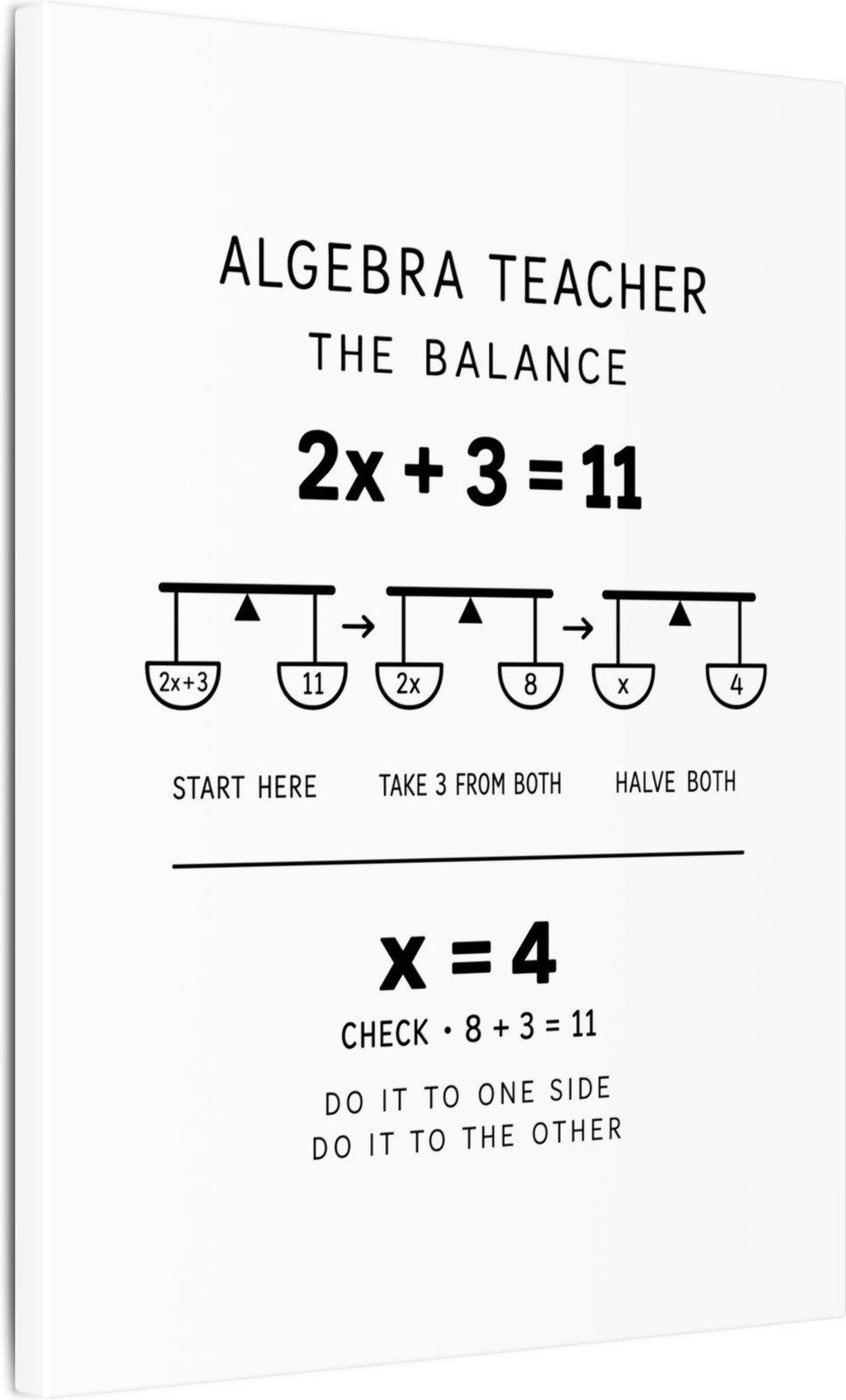Algebra Teacher Canvas angle