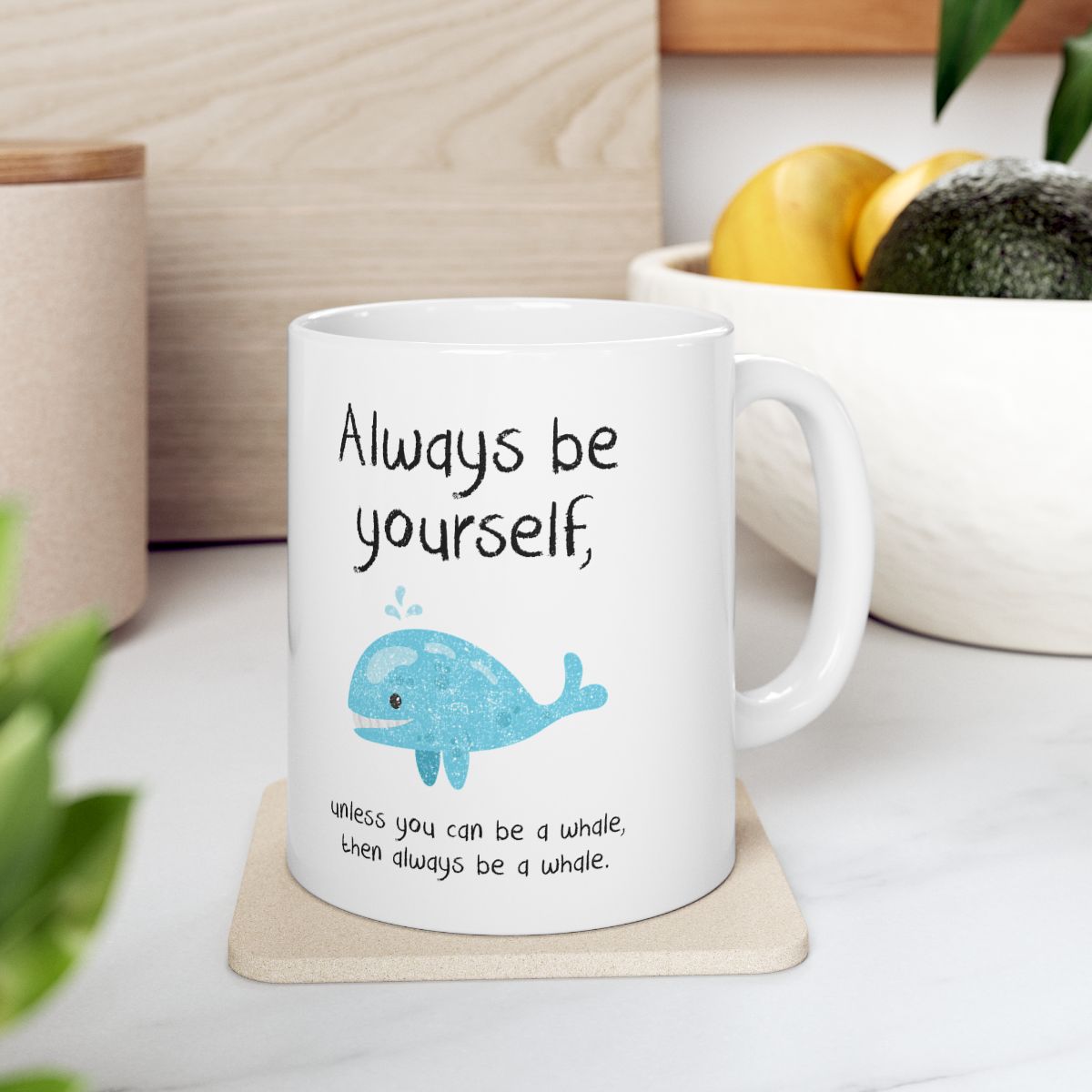Always Be A Whale Mug context-4