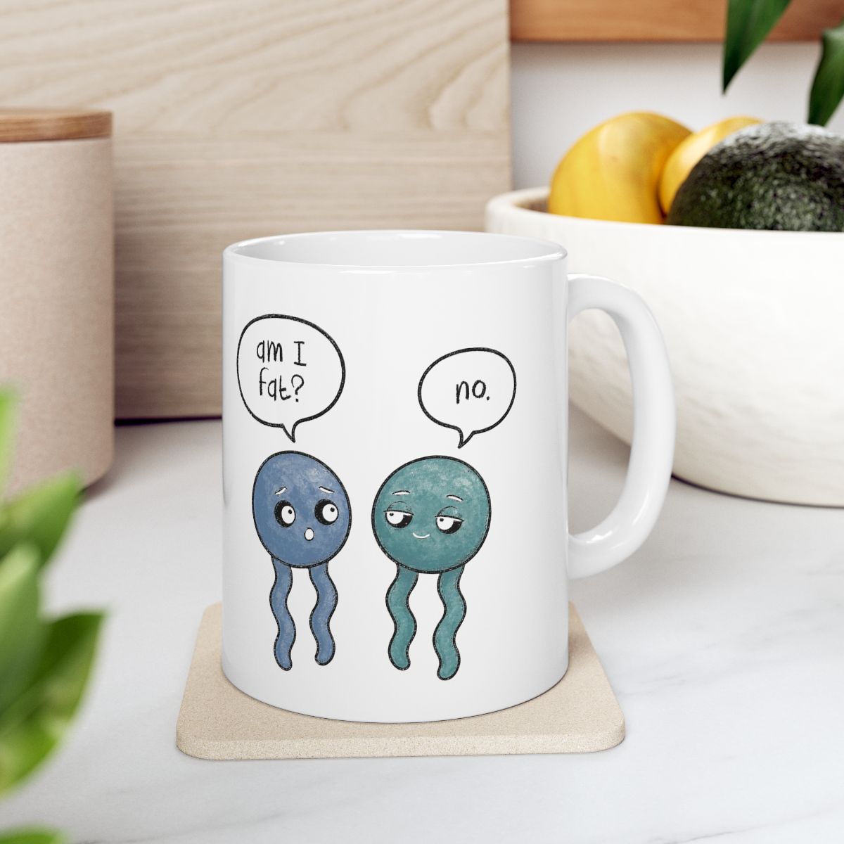 Am I Fat? No. Phospholipid Mug context-4