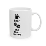 Beer And Board Games Mug