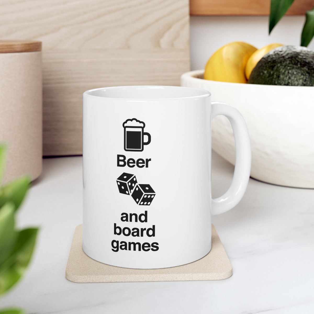 Beer And Board Games Mug context-4