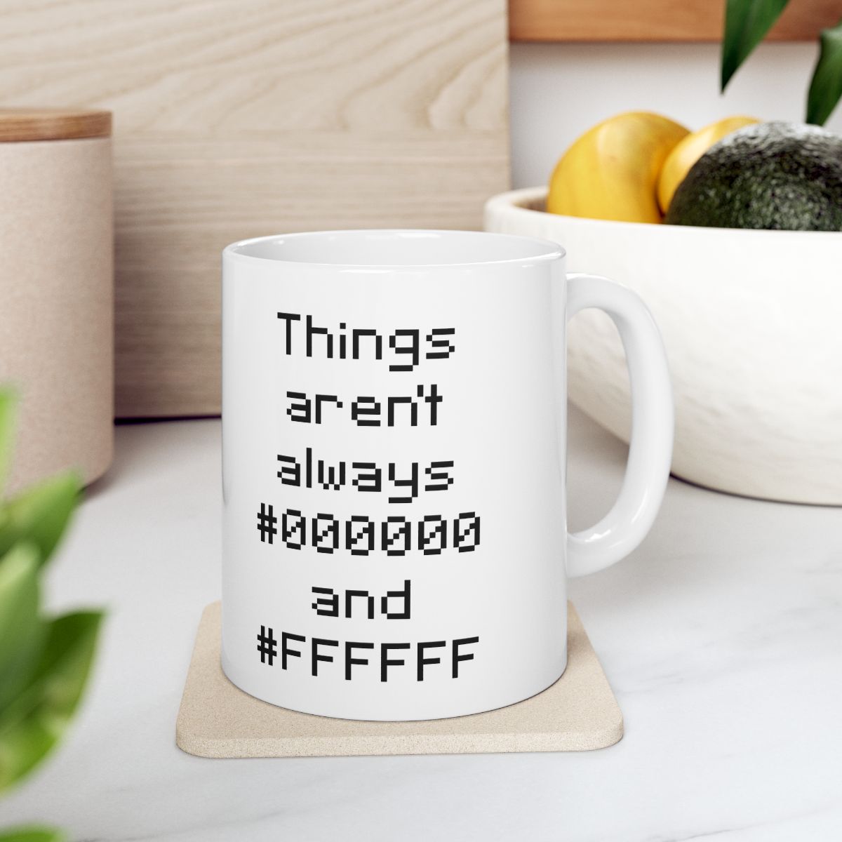 Black And White Mug context-4