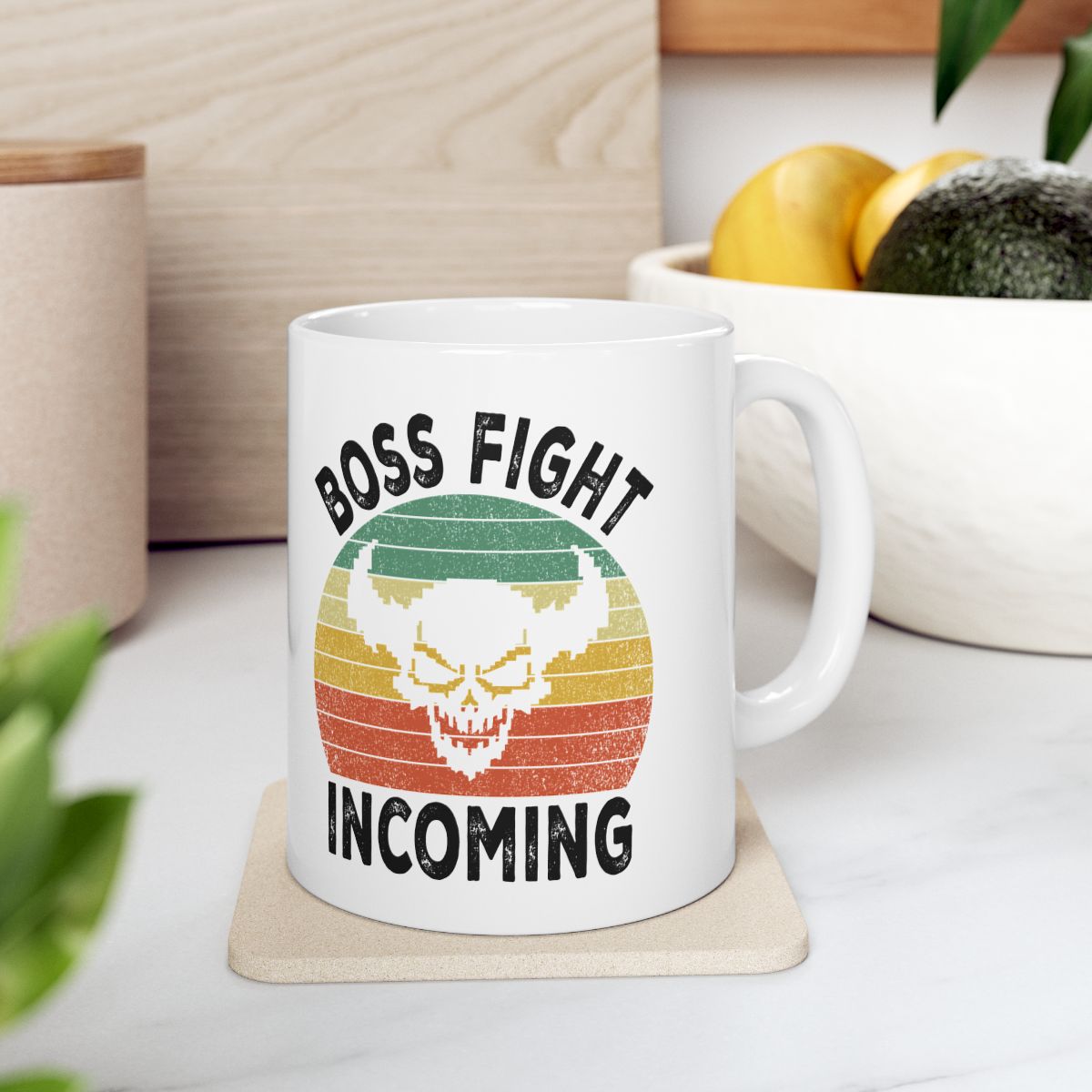 Boss Fight Incoming Mug context-4