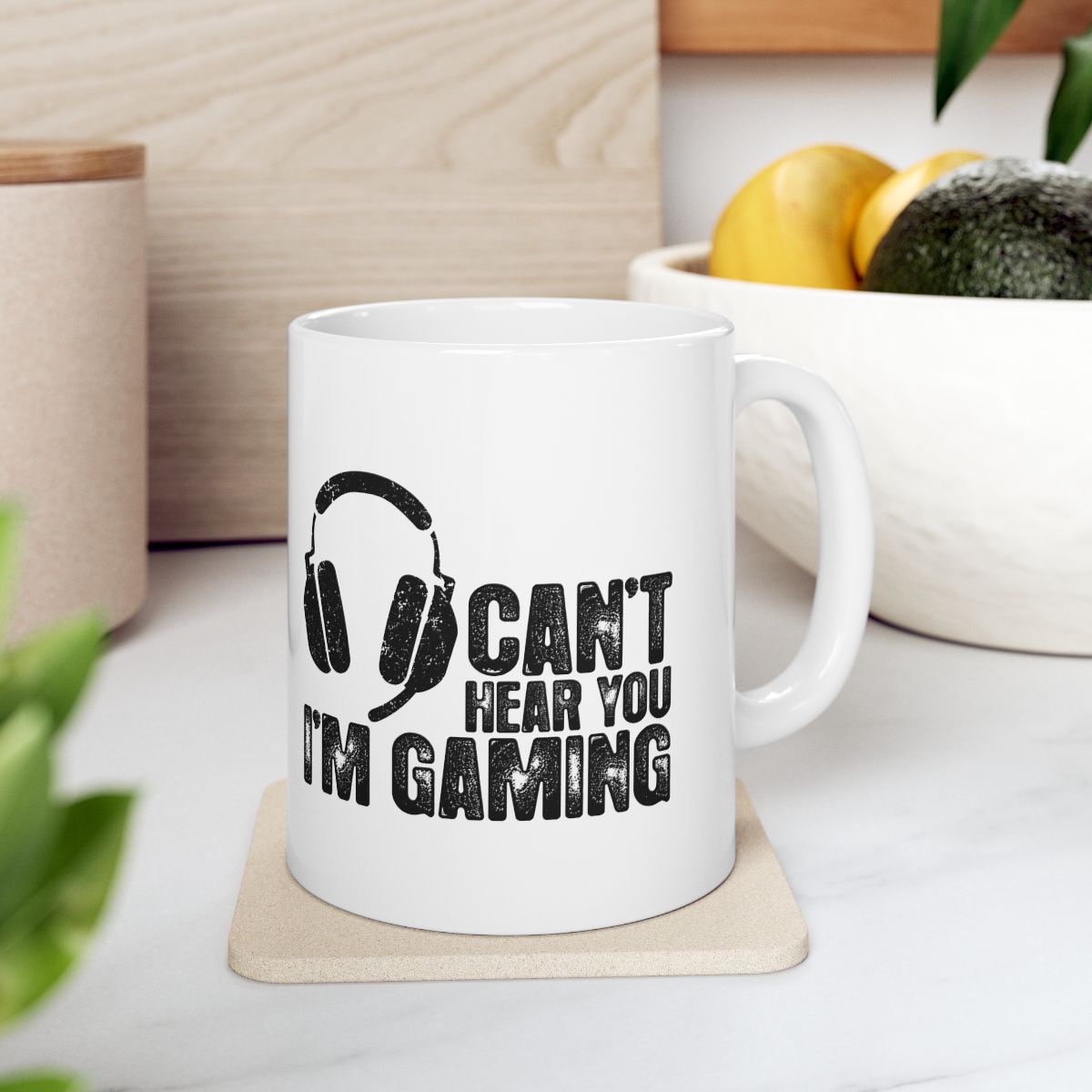 Can't Hear You I'm Gaming Mug context-4