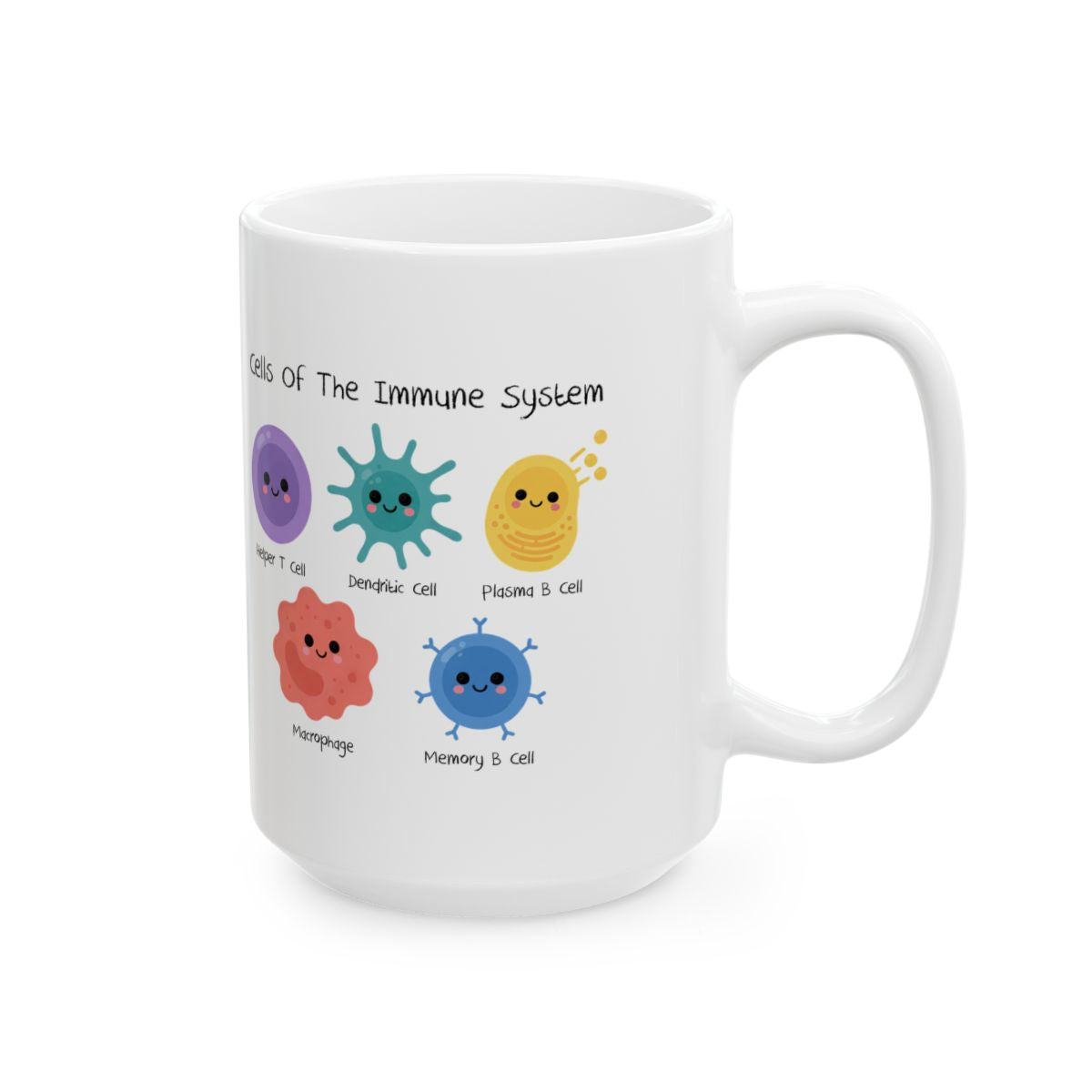 Cells Of The Immune System Mug right #Size_15oz
