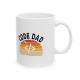 Code Dad Retro Programmer Mug