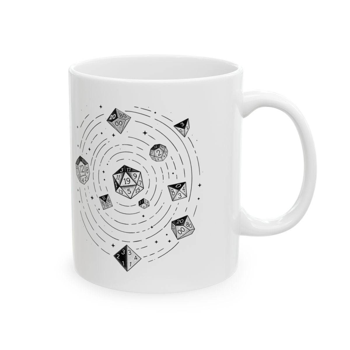 Dice Solar System Mug right #Size_11oz