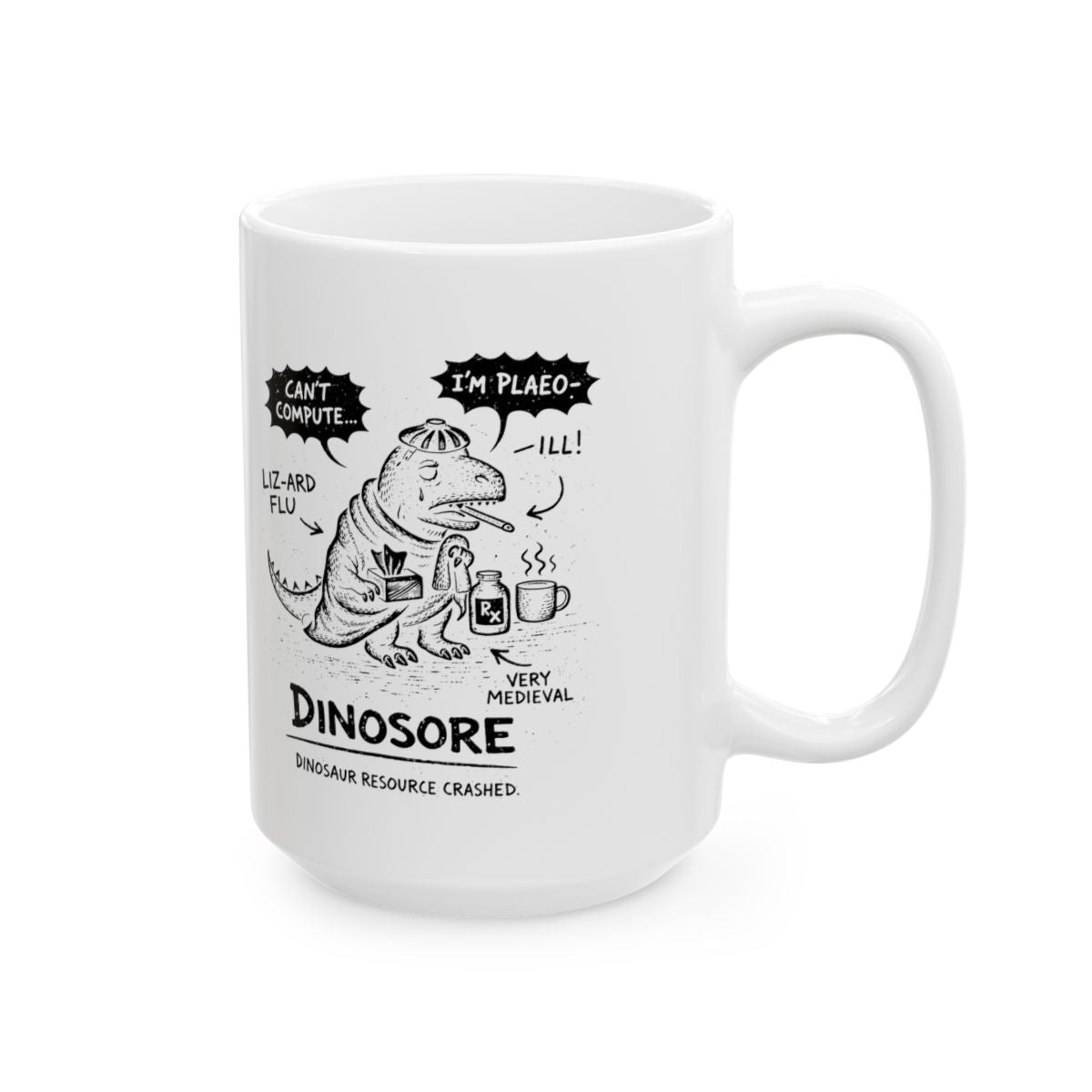 Dinosore Mug right #Size_15oz
