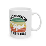 Easily Distracted By Airplanes Mug
