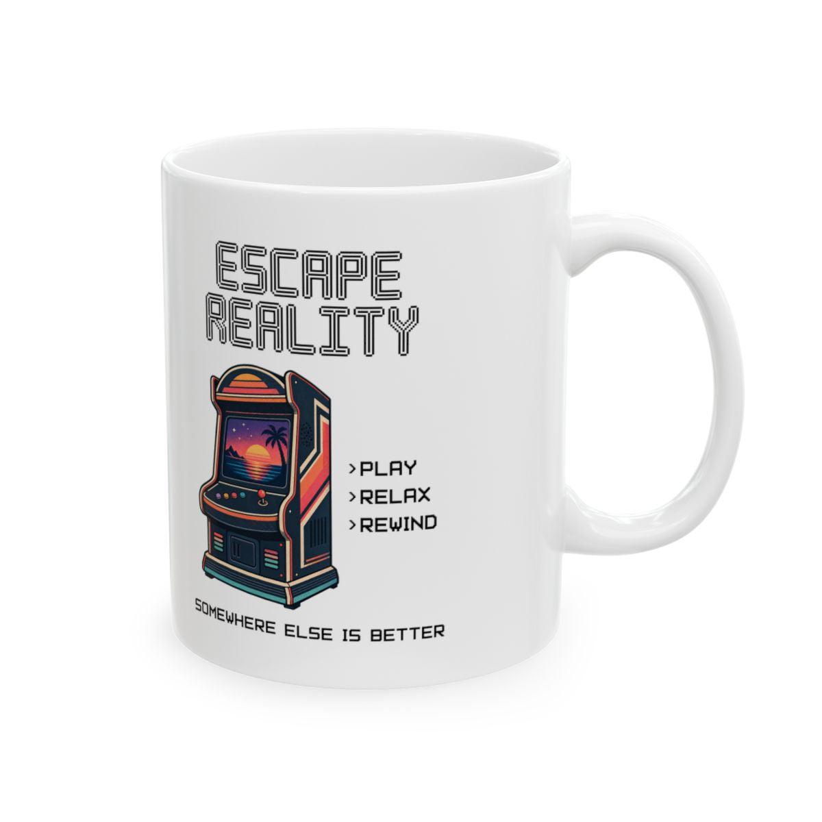 Escape Reality Mug right #Size_11oz