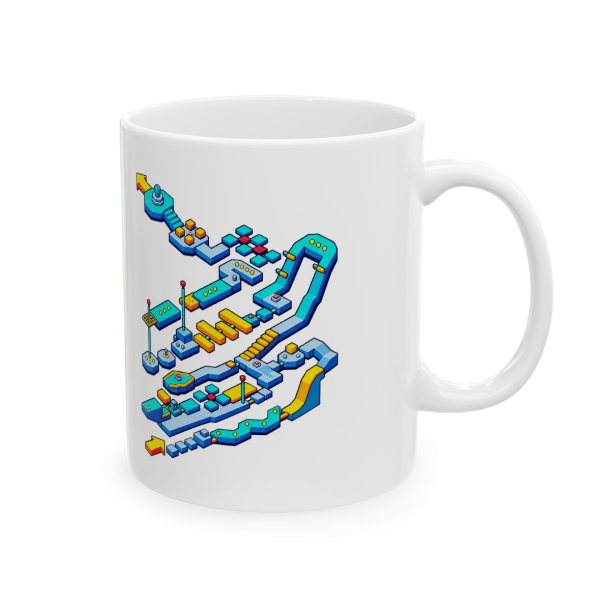 Final Boss Stage Mug right #Size_11oz
