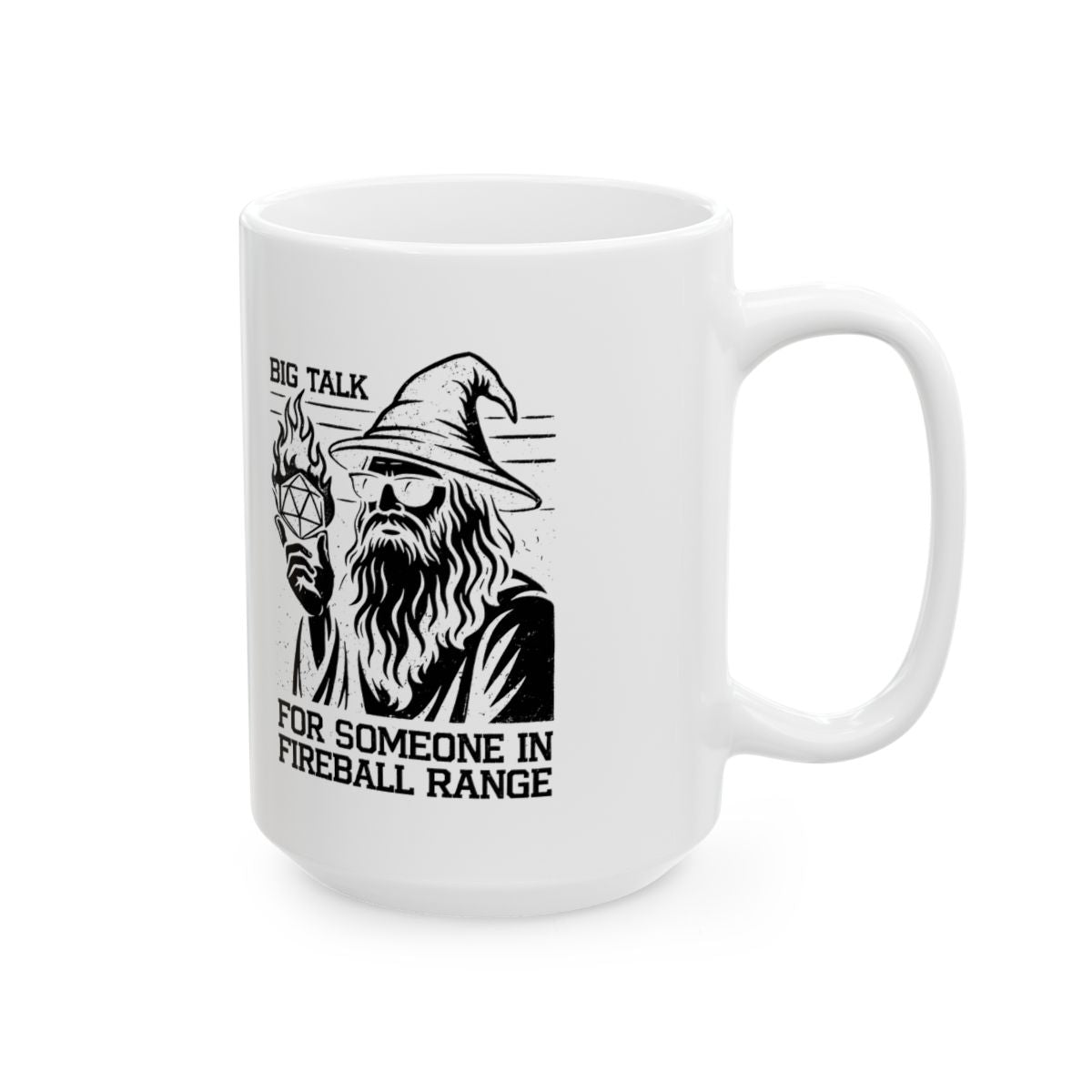 Big Talk Fireball Range Mug right #Size_15oz