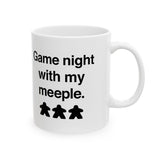 Game Night With My Meeple Mug