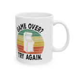 Game Over? Try Again. Mug