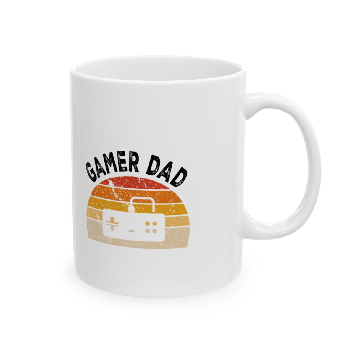 Gamer Dad Retro Controller Mug right #Size_11oz