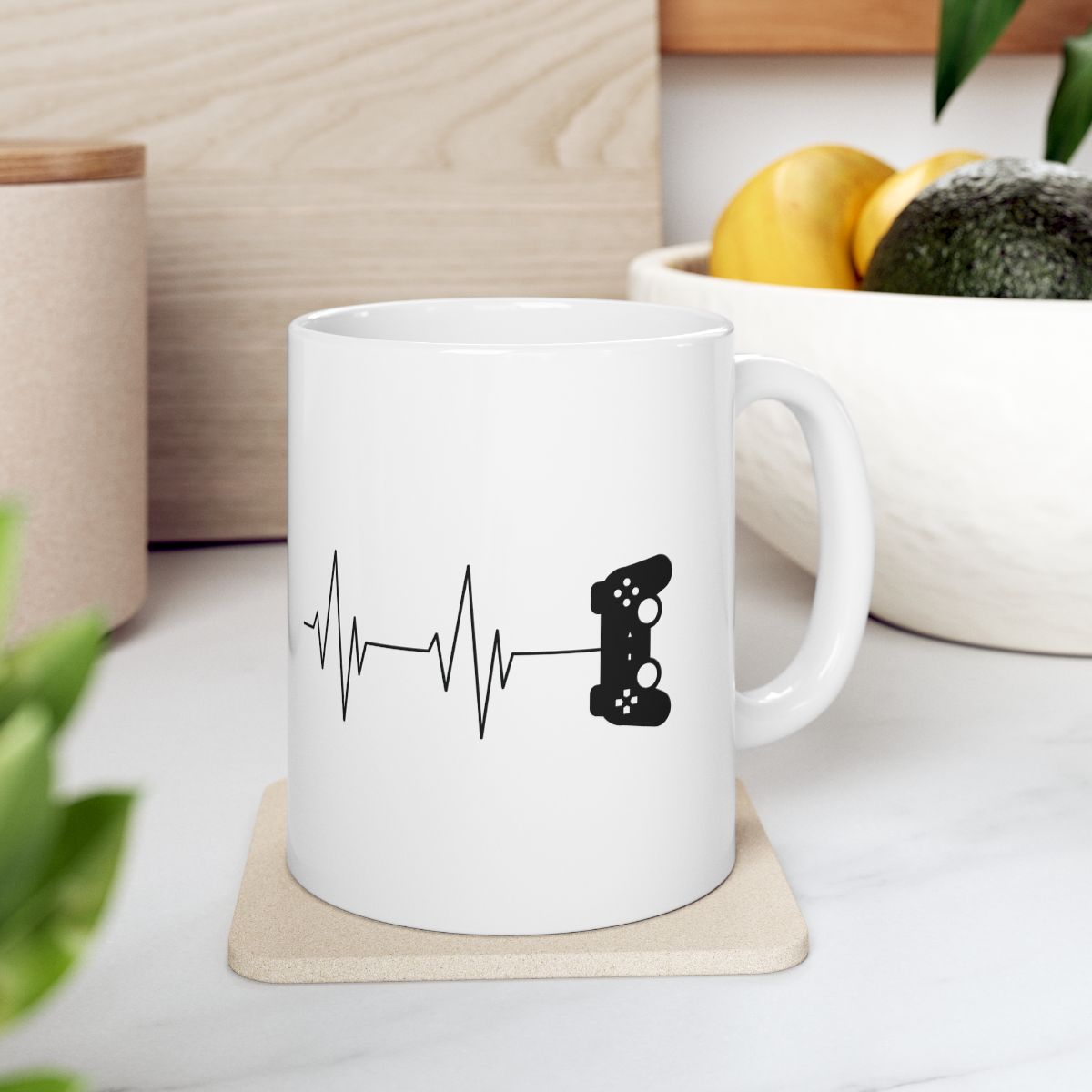 Gamer Heartbeat Mug context-4