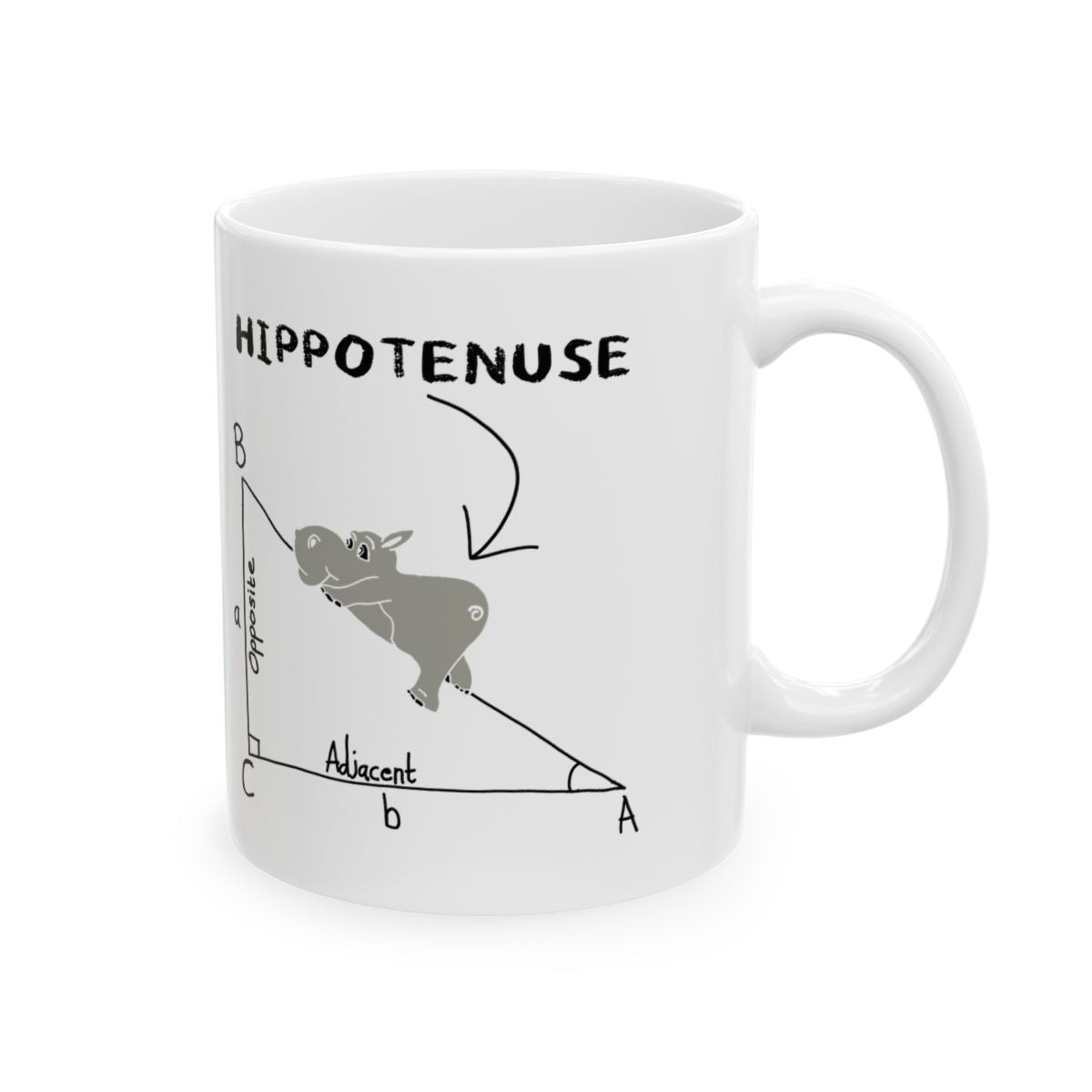 Geometry Hippotenuse Mug right #Size_11oz