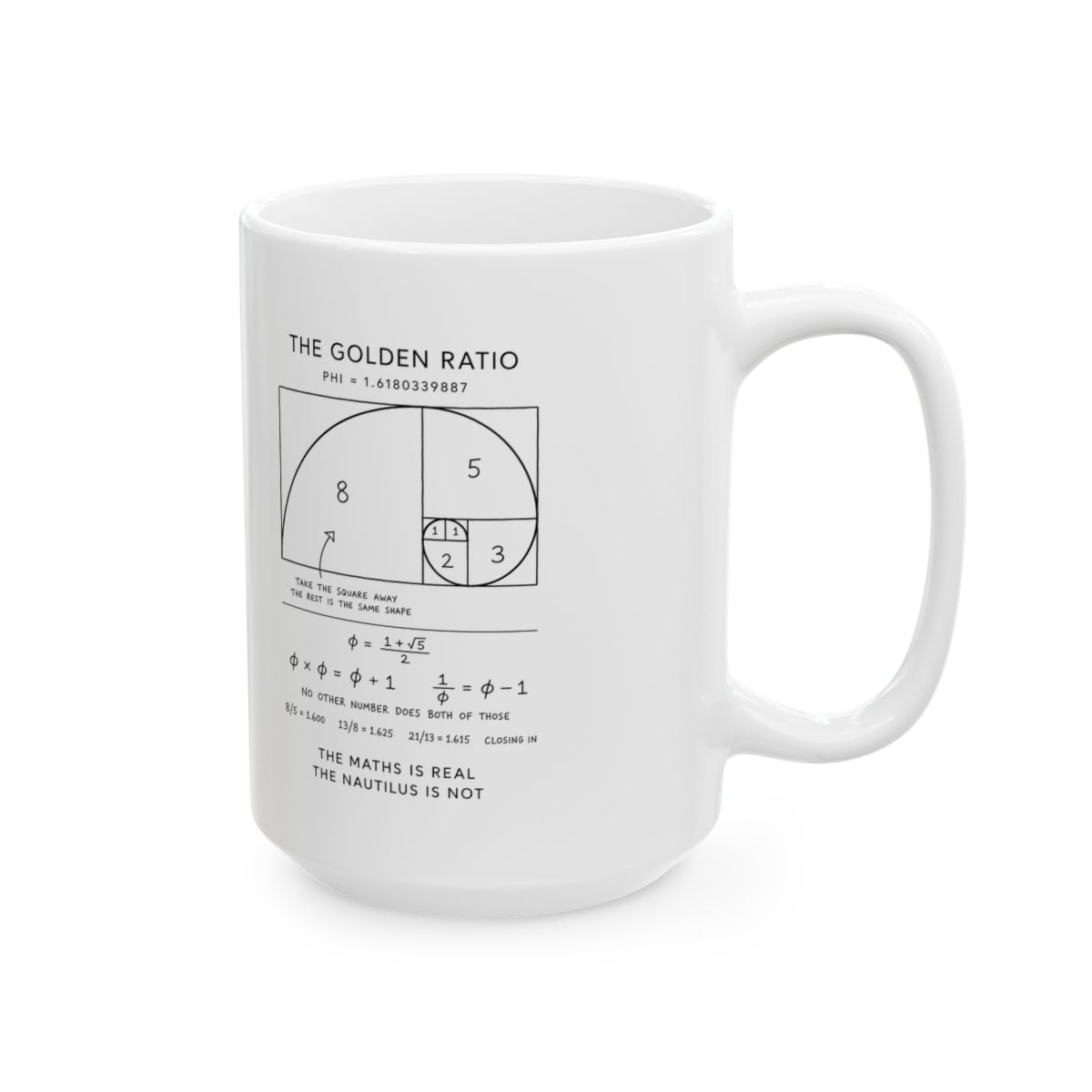 The Golden Ratio Mug right #Size_15oz